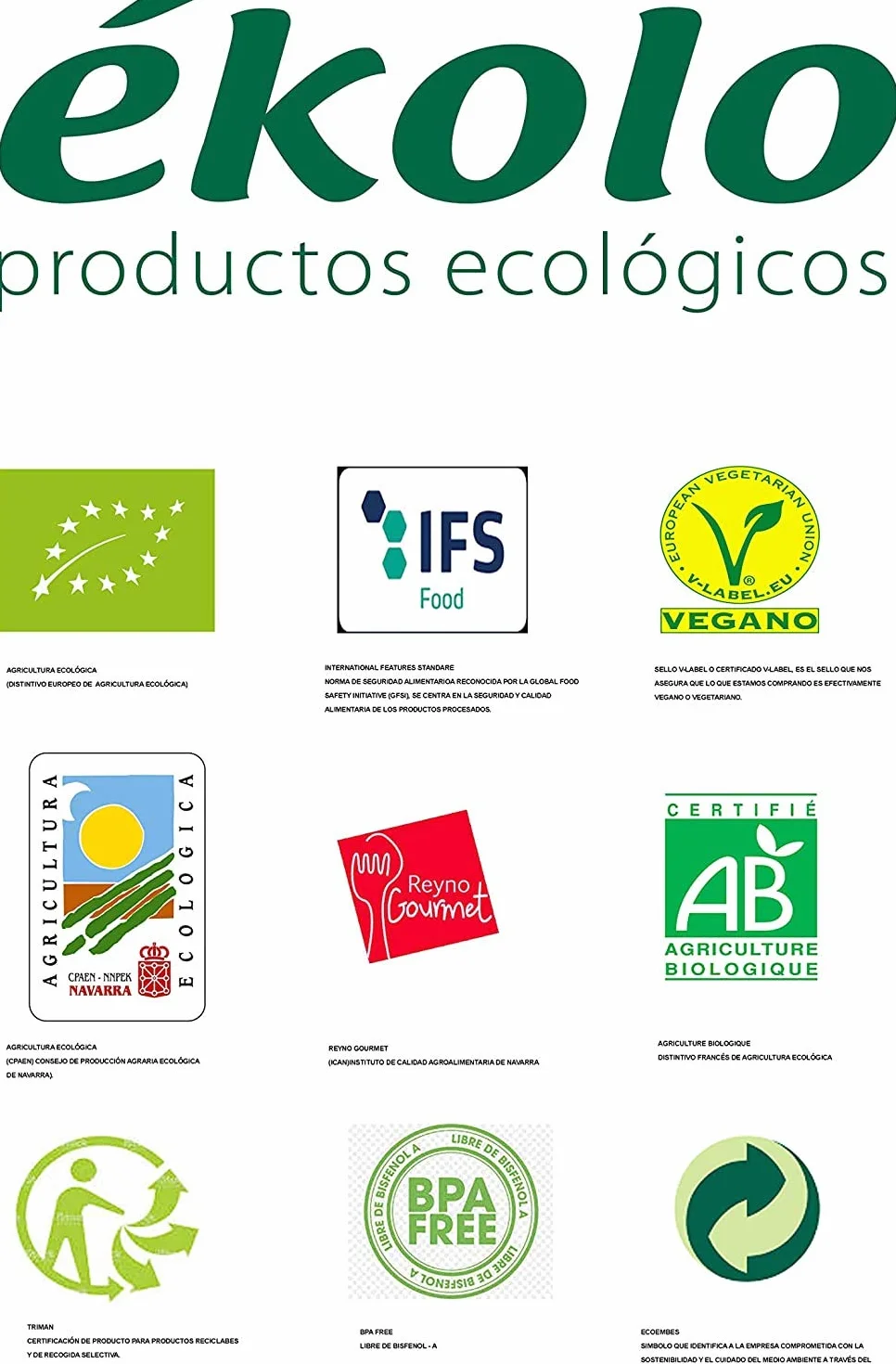 EKOLO Zumo de Granada Ecológico 100% Exprimido 200ml 2400ml 12 Unidades