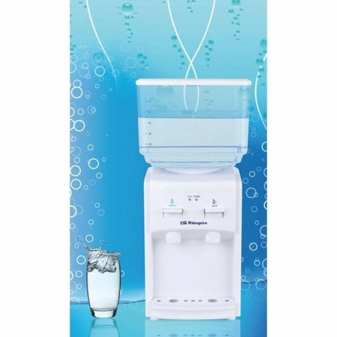 Orbegozo DA 5525 - Dispensador de agua fría, 7 litros, 65 W