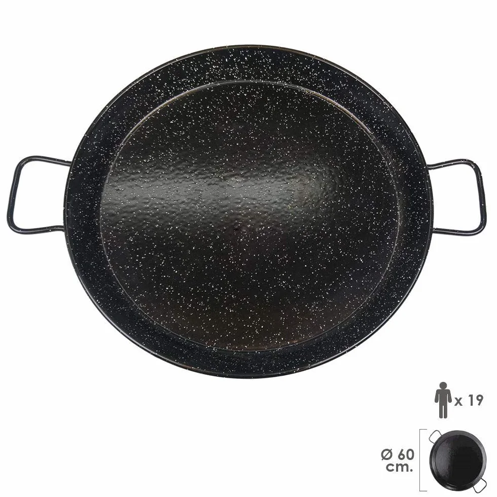 Garcima Paellera Valenciana Esmaltada 60 cm 19 personas