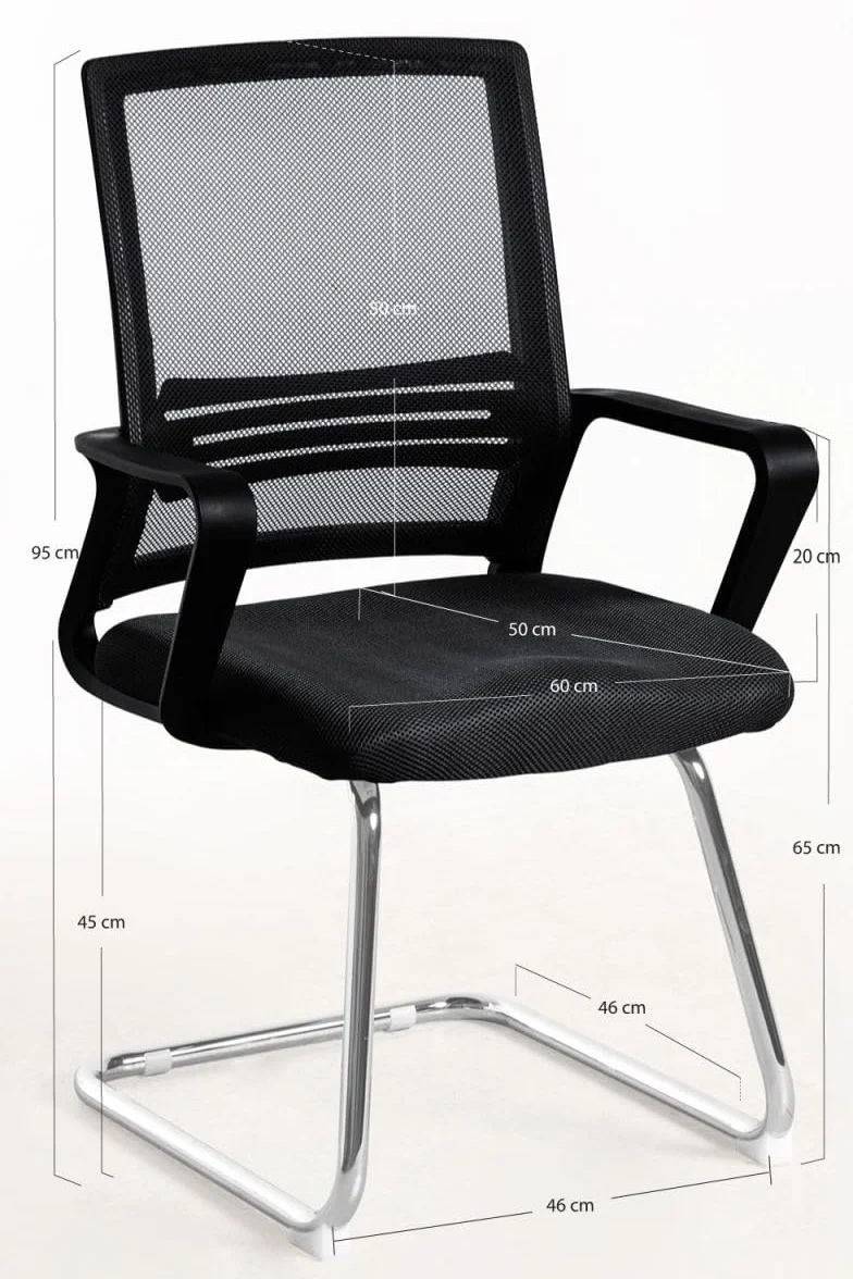 Silla de Oficina sin Ruedas Confidente Kole Máxima Ergonomía para Escritorio y Gaming