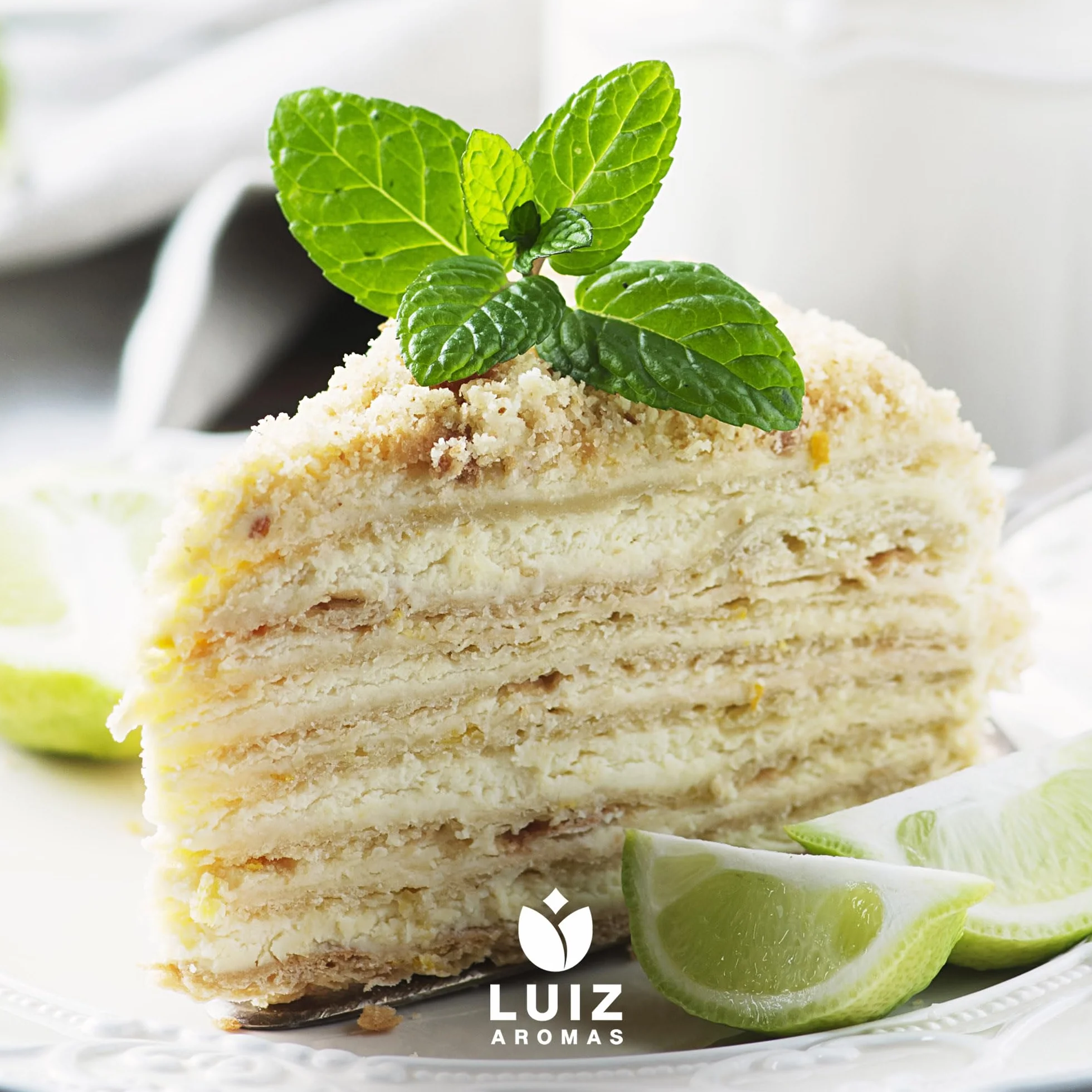 LUIZ AROMAS Aroma Menta Aroma Alimentario en Gotas 100g Vegano sin Azúcar