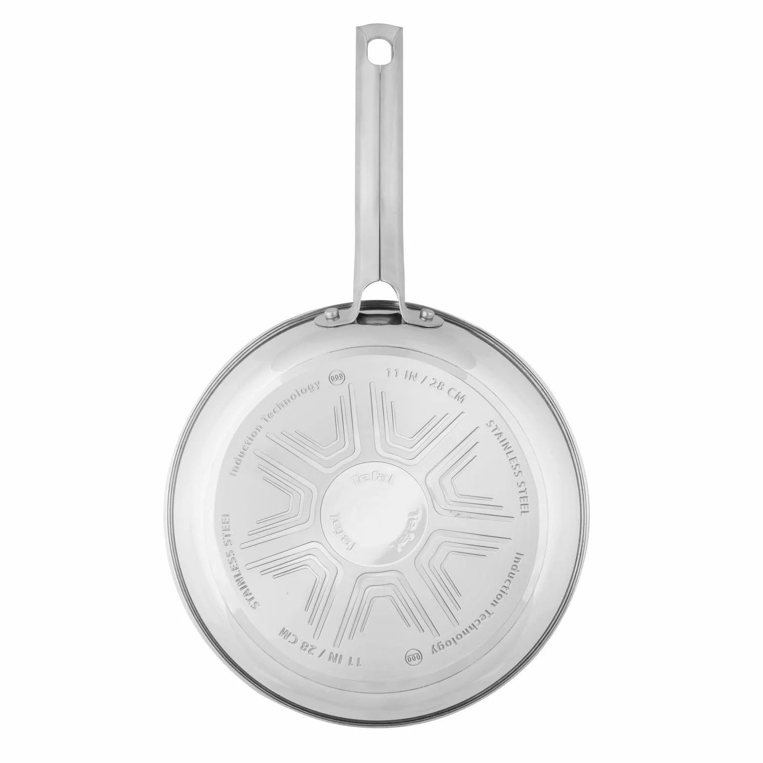 Tefal Duetto On Juego de Sartenes 20/24/28 cm Acero inoxidable Apto inducción