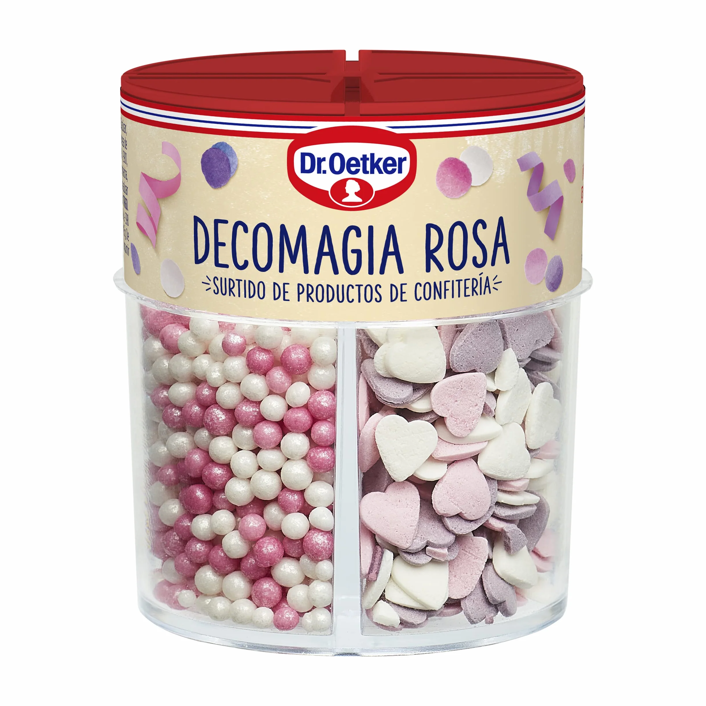 Dr. Oetker Decomagia Rosa Surtidos, 84 Gramo