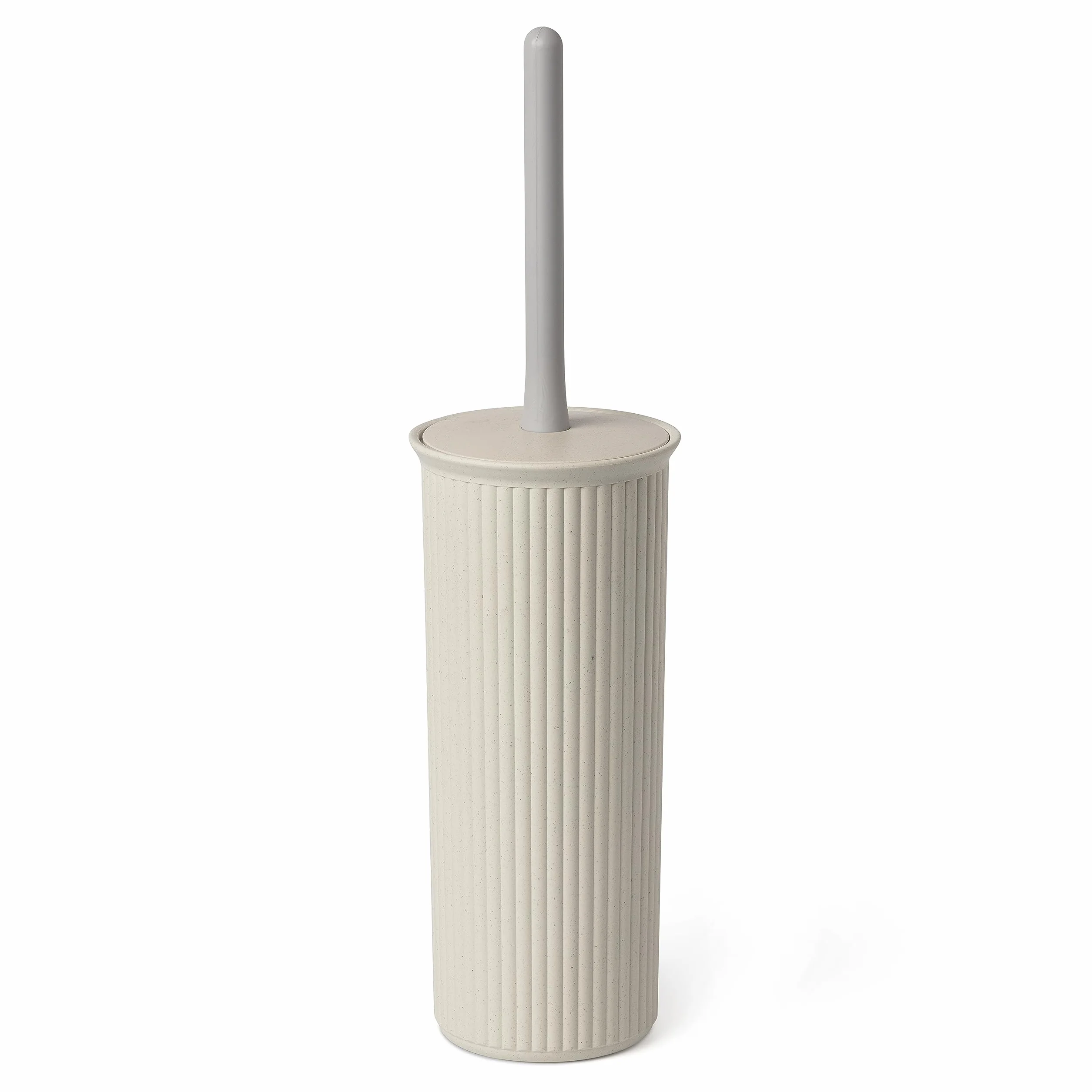 TATAY Escobilla WC Baño Plástico Reciclado Libre BPA 9.5 x 9.5 x 39.5 cm Ecohome Baobab