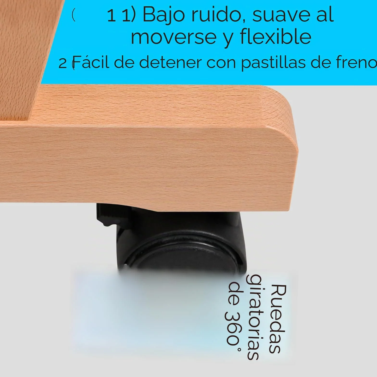 MEEDEN Estante grande de madera para impresión con ruedas, almacenamiento y exhibición de artistas, estante de secado de arte premium, sostiene obras de arte de hasta 47 pulgadas, color natural