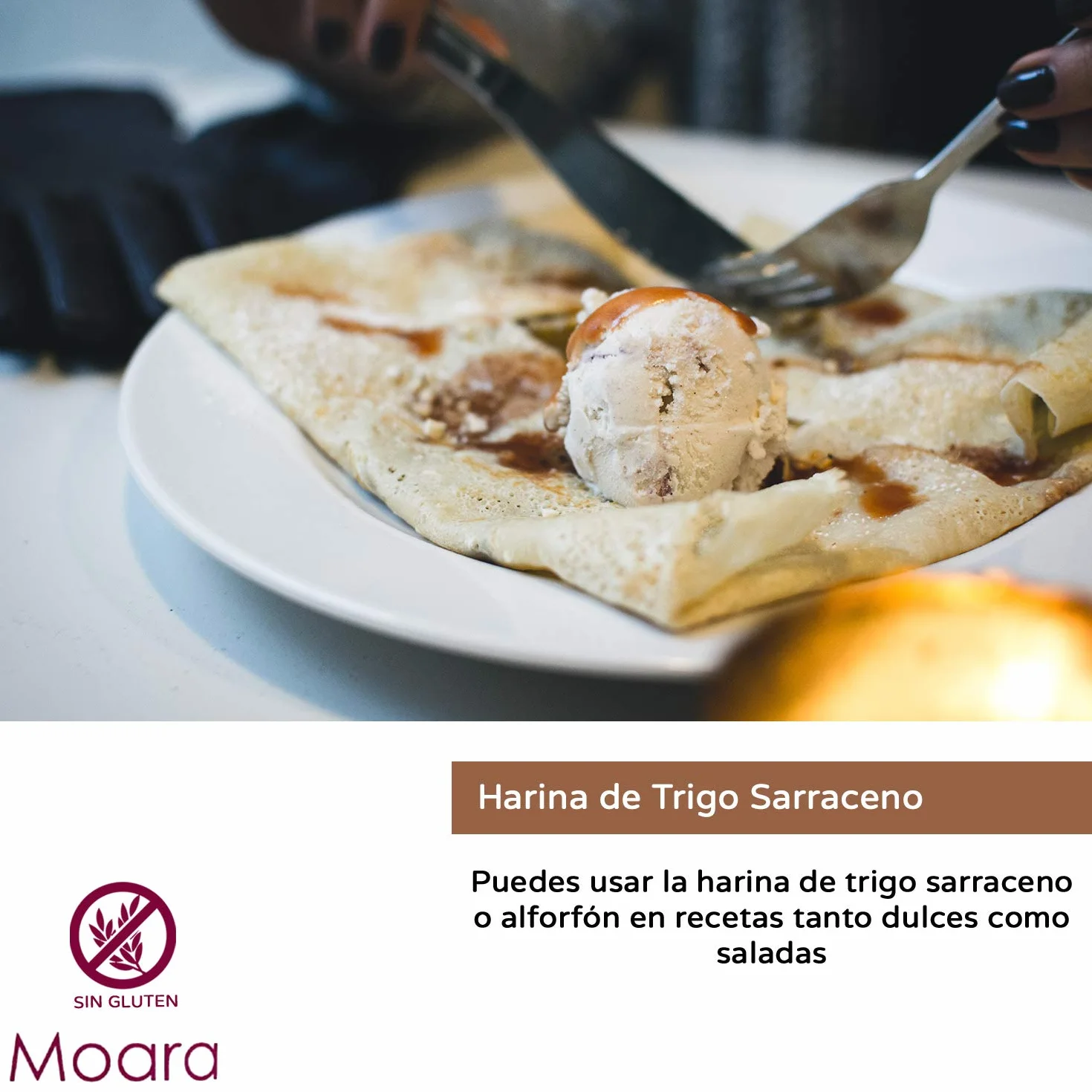 Harina de trigo sarraceno ecológica sin gluten - Harina sarracena BIO