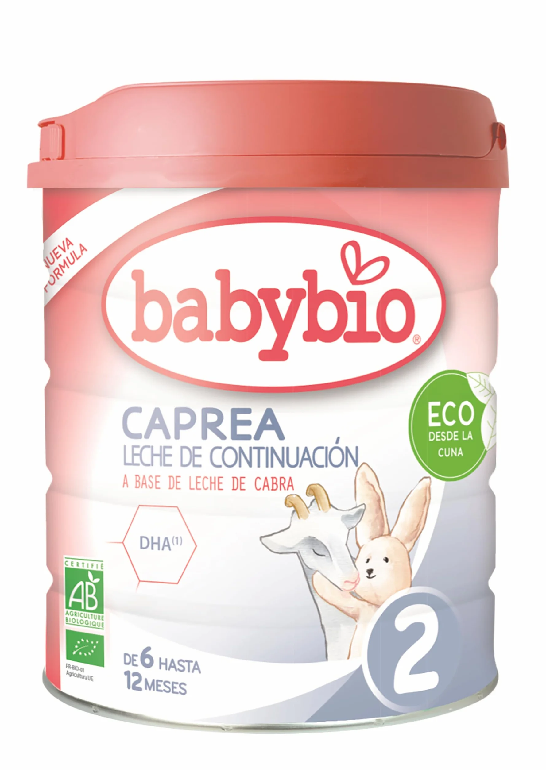 BabyBio Leche Caprea 2 Bio 800 g