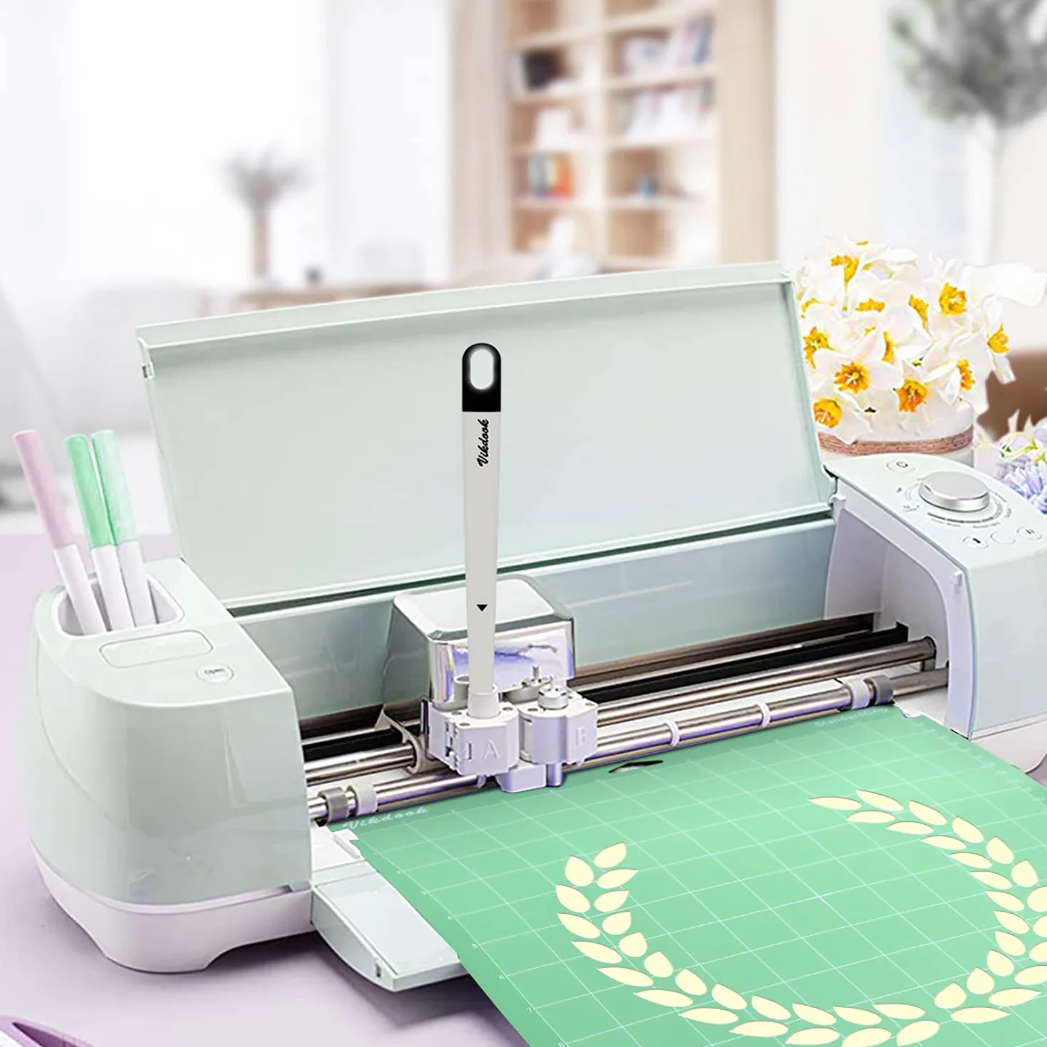 Lápiz de puntuación para Cricut Explore air2 Maker 3 Folding Scoring Stylus Tools Pen for Cardsmarking, InnovBoxes Envelopes Boxes 3D Creations Accessories Tools for Cricut