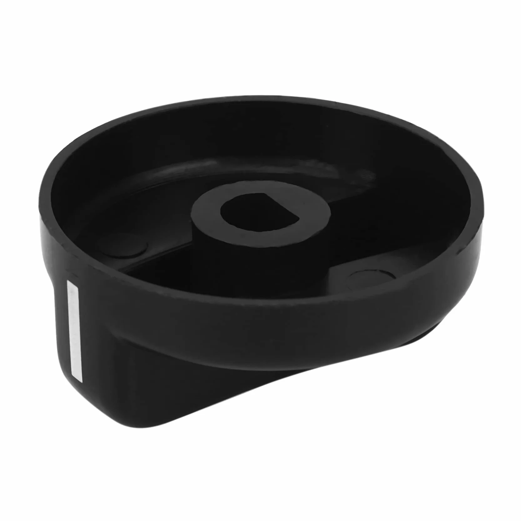 Cocina de gas Perillas de control Negro Plastico 6 PCS