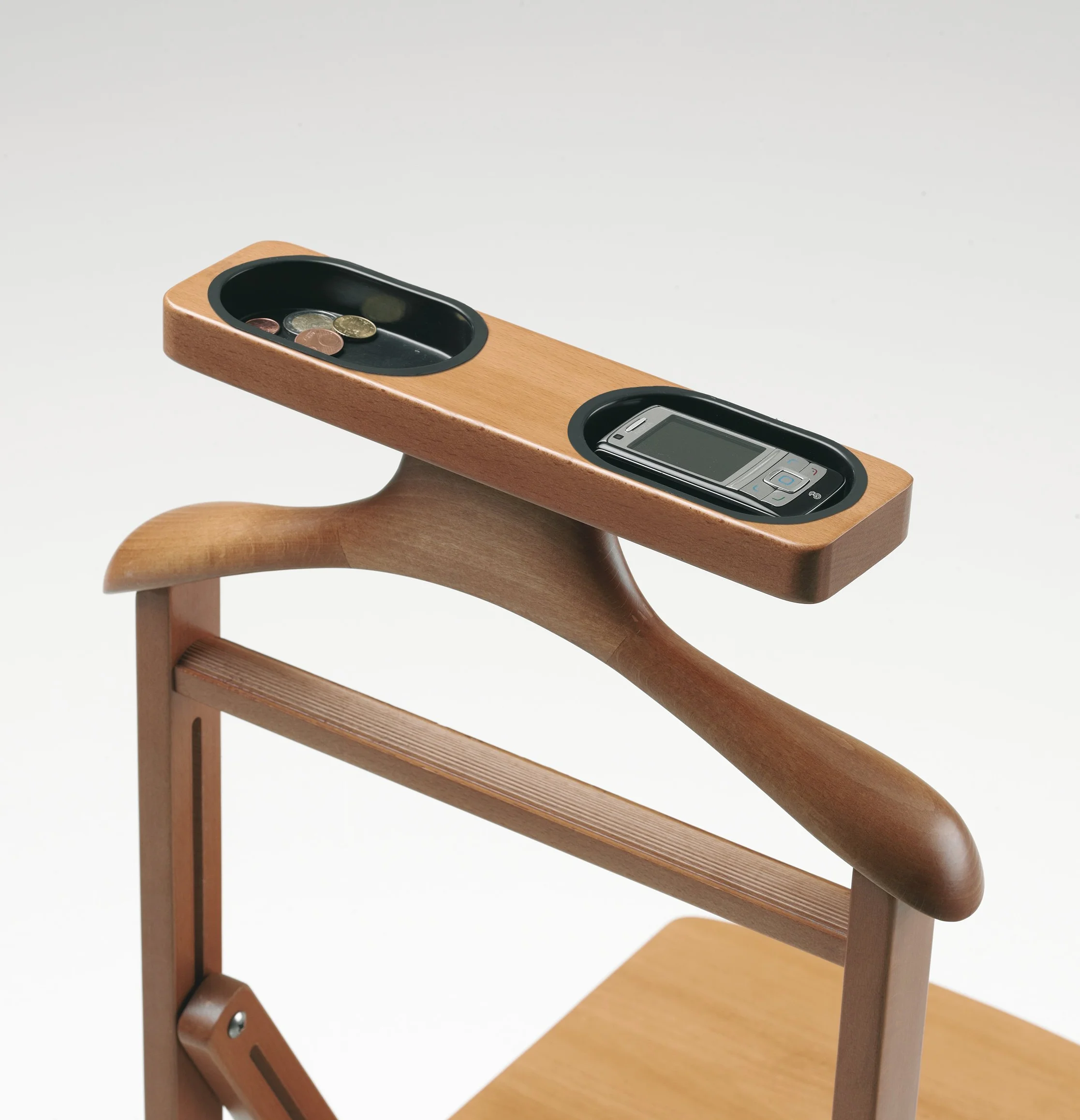 Arredamenti Italia Perchero Con Silla Para Dormitorio Madera Acabado Cerezo Ar-It