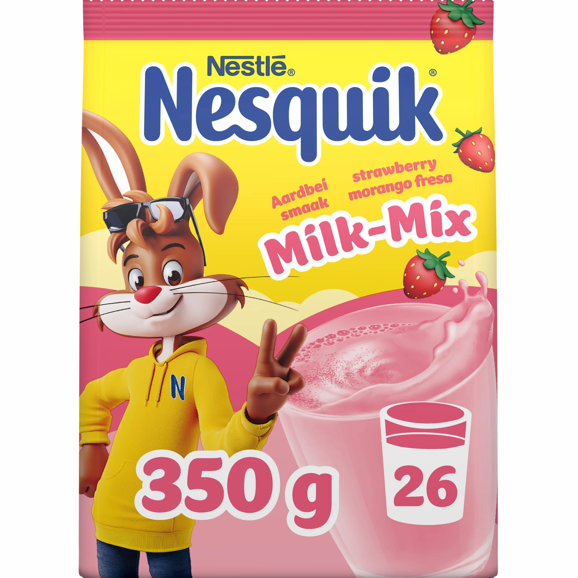 Nesquik Nestlé Fresa, Bolsa 350 g