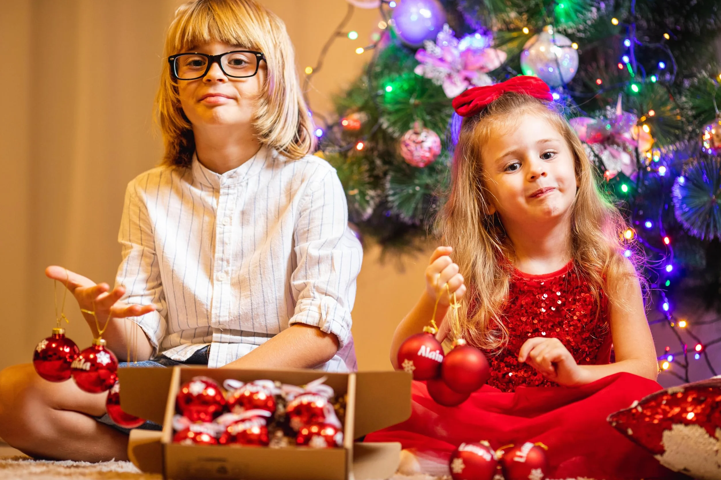 Bolas de Navidad personalizadas Olesea para árbol
