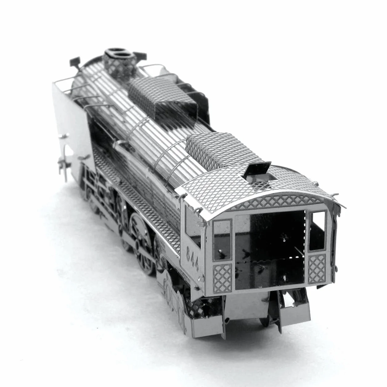 Metal Earth Puzzle 3D Locomotora De Vapor. Rompecabezas De Metal De Vehículos. Maquetas para Construir para Adultos Nivel Desafiante De 11 X 2.3 X 3 Cm