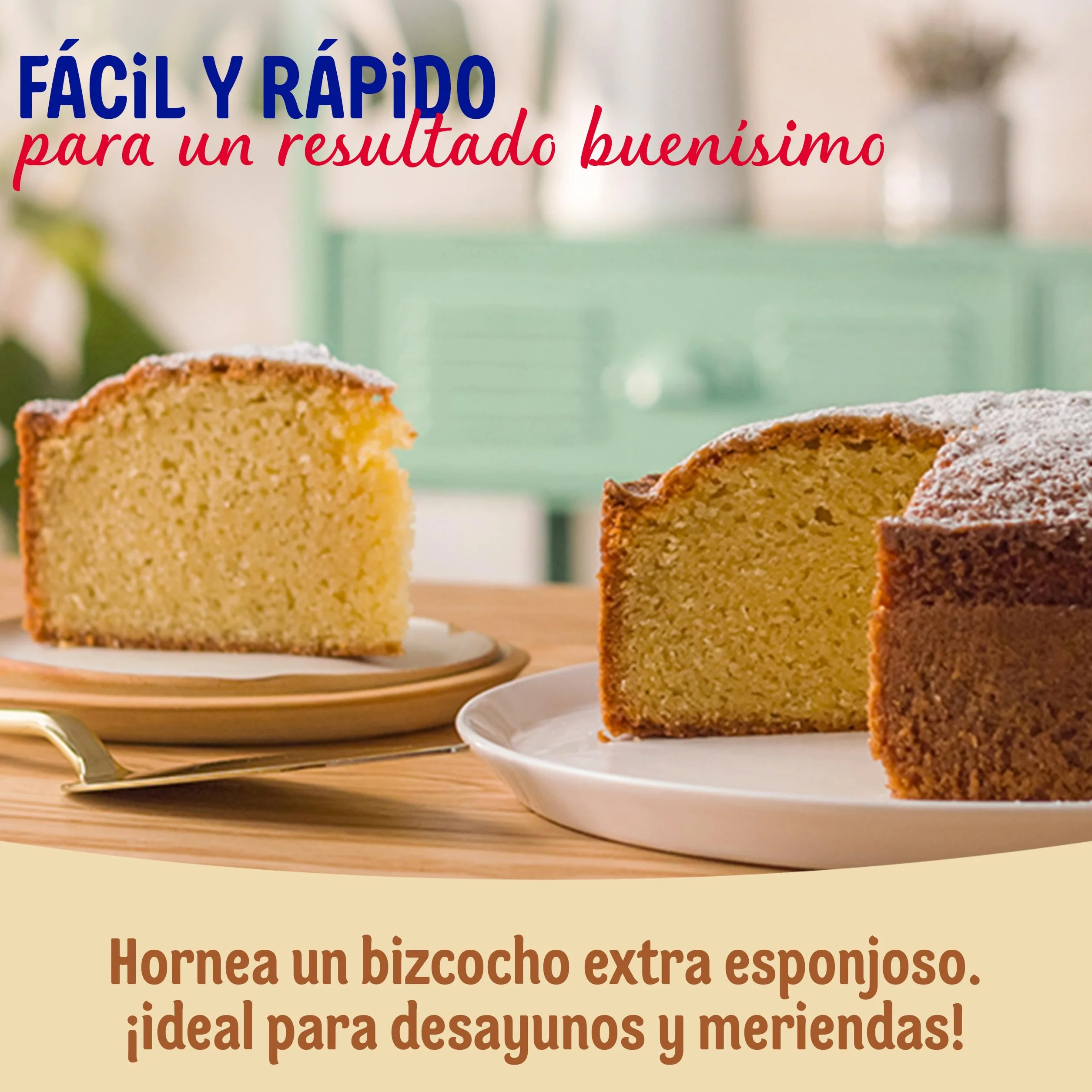 DR. OETKER Bizcocho sin gluten 10 en 1 (364 g), preparado de repostería gluten free