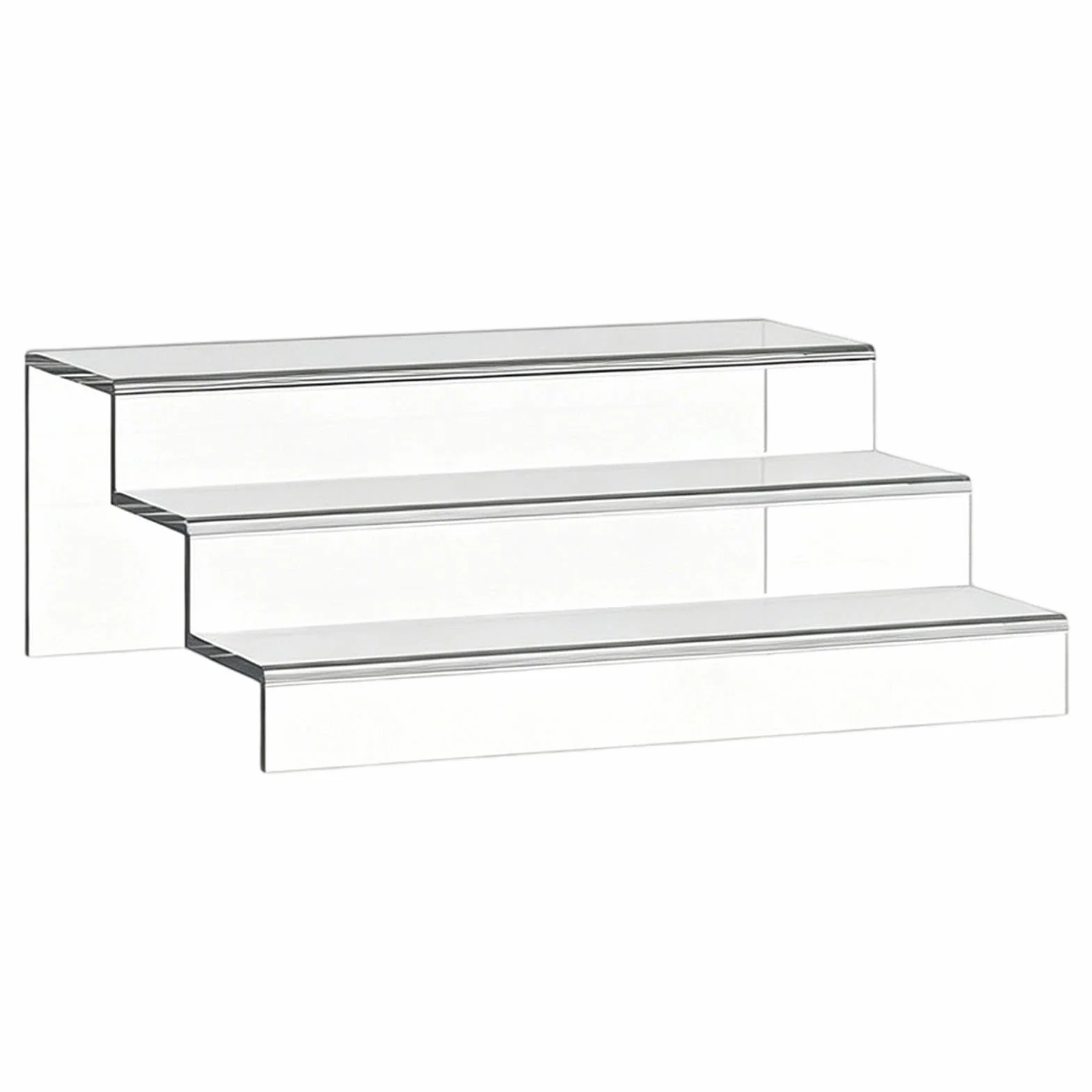 Organizador para Latas Almacenamiento Transparente de 3 Niveles con Asas | Organizador de Latas para Cocina y Despensa Cocina, Encimera, Hogar, Restaurante, Condimentos, Maquillaje