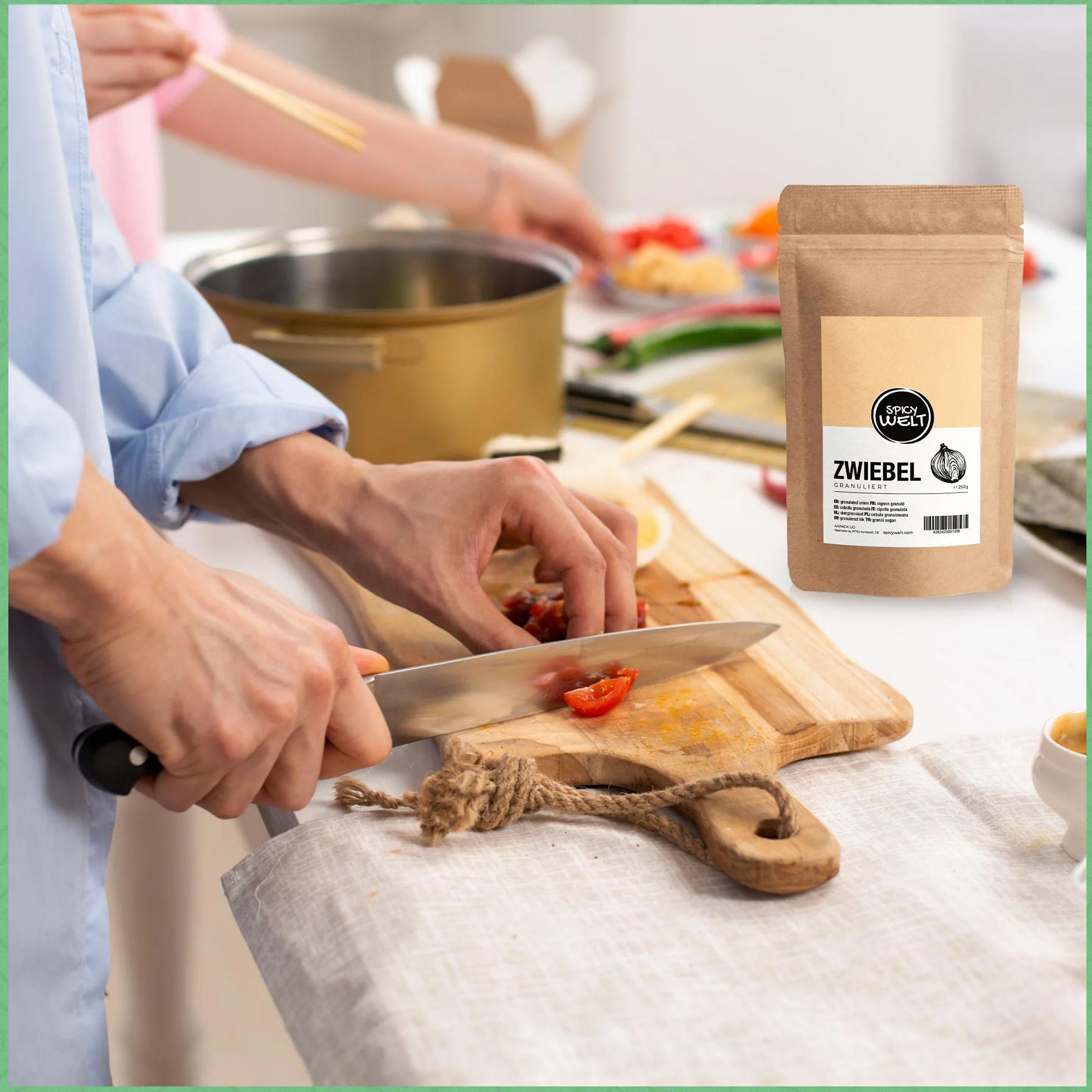 Cebolla Granulada 500g - Cebolla Deshidratada en Gránulos para Guisos, Salsas y Adobos 100% Natural