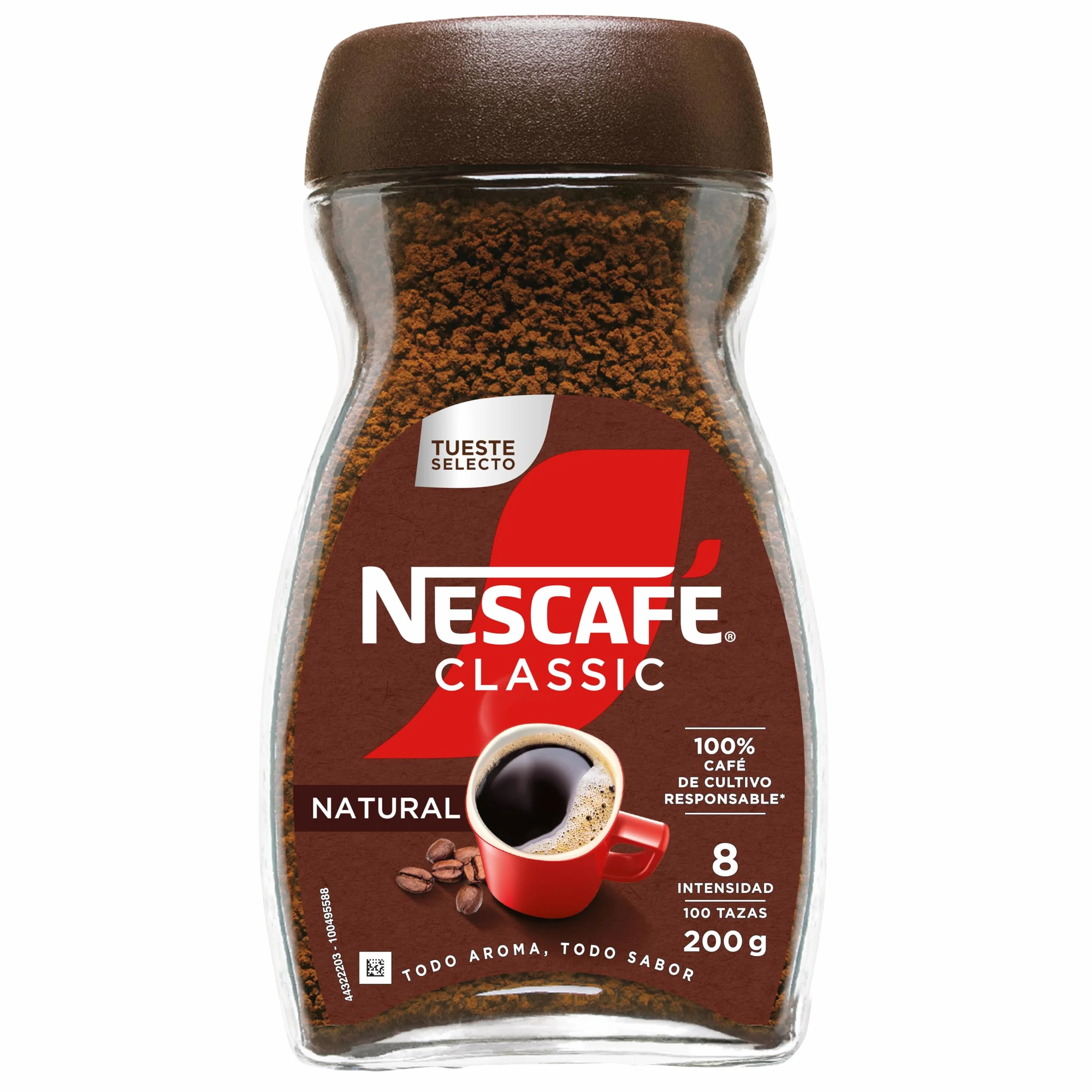 Nescafé Classic Natural Instantáneo 200g