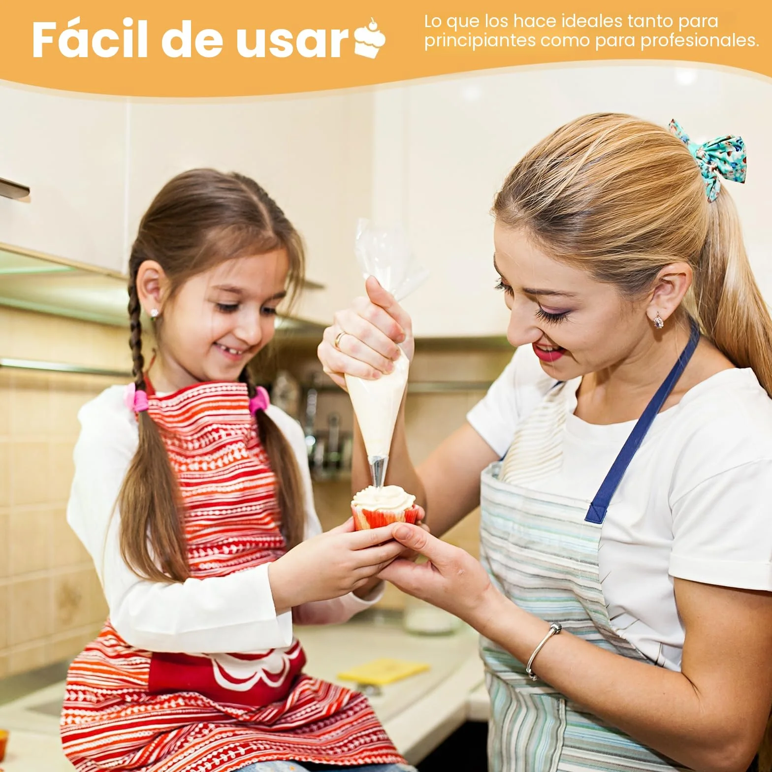(100 unidades) Mangas pasteleras desechables, 31×21 cm, manga pastelera para croquetas, saco pasteleiro, piping bag grande para decorar pasteles, tartas y galletas, ideal para repostería casera.