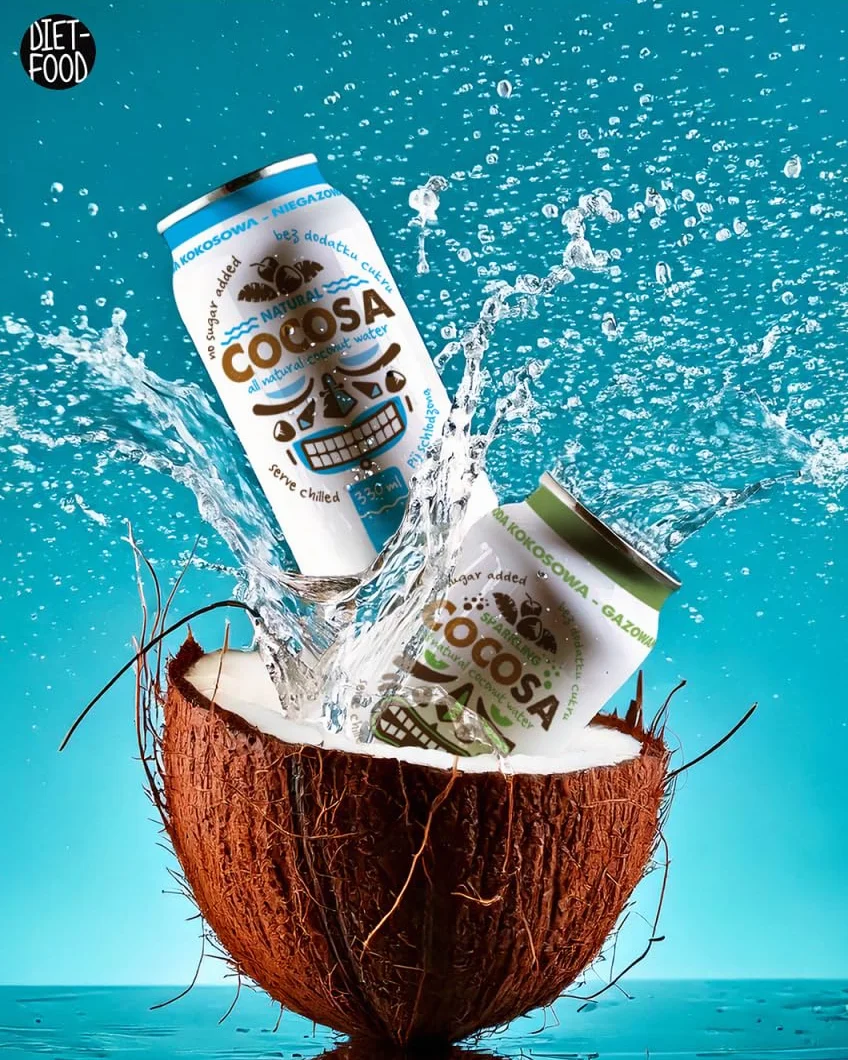 Cocosa Coconut Water Kokosnusswasser 330 ml ohne Kohlensäure aus Vietnam