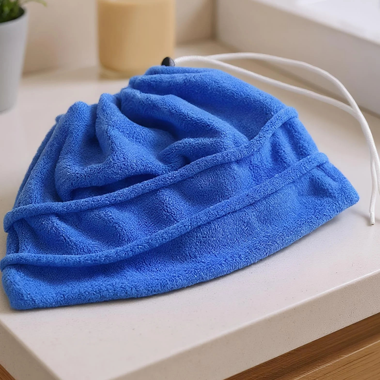 Funda Reutilizable para Fregona de Microfibra Lavable y Ajustable para Cocina