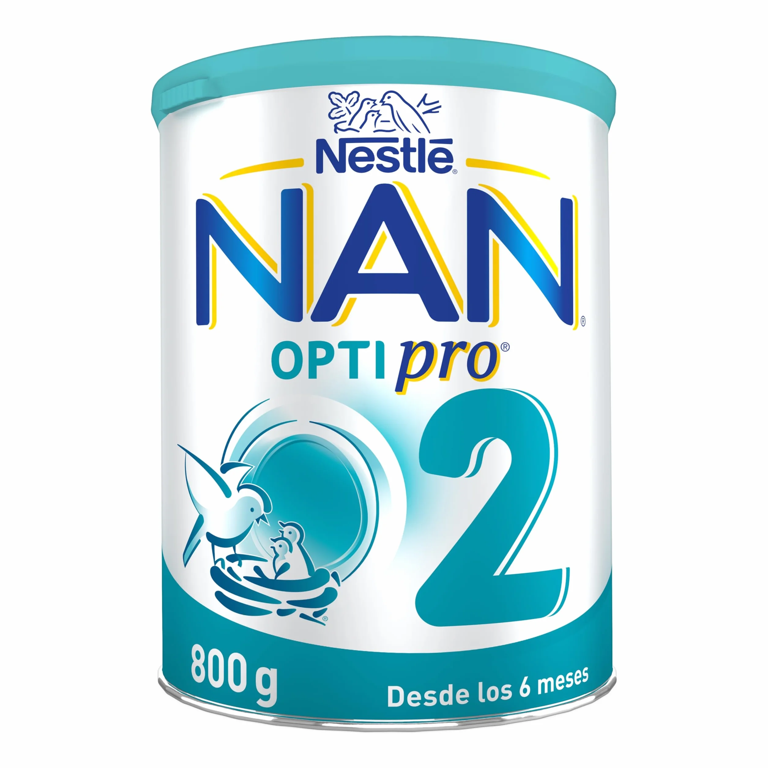 Nestlé NAN OPTIPRO 2 Leche de continuación en polvo 800g