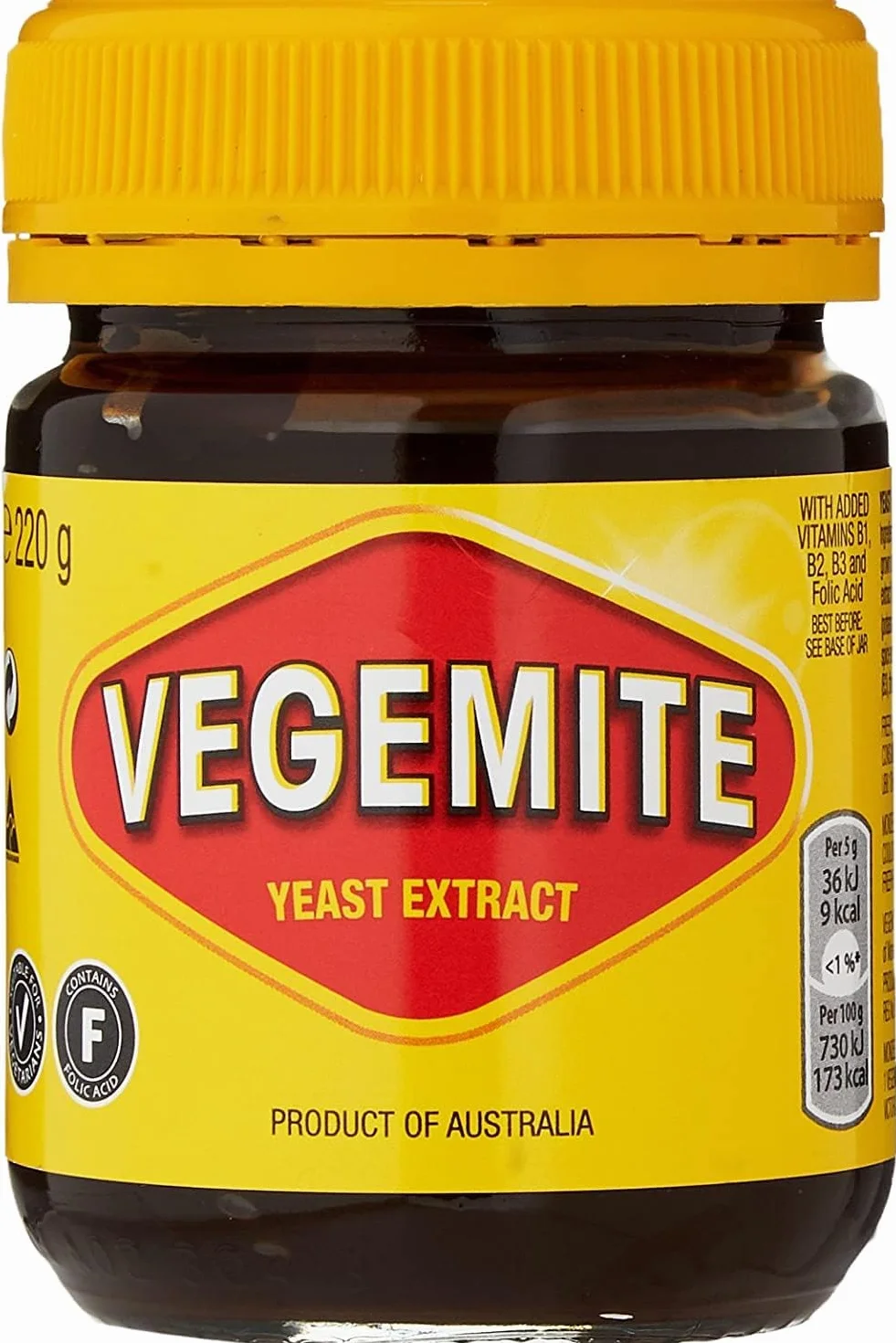 Vegemite Yeast Extract 220 g (paquete de 2)