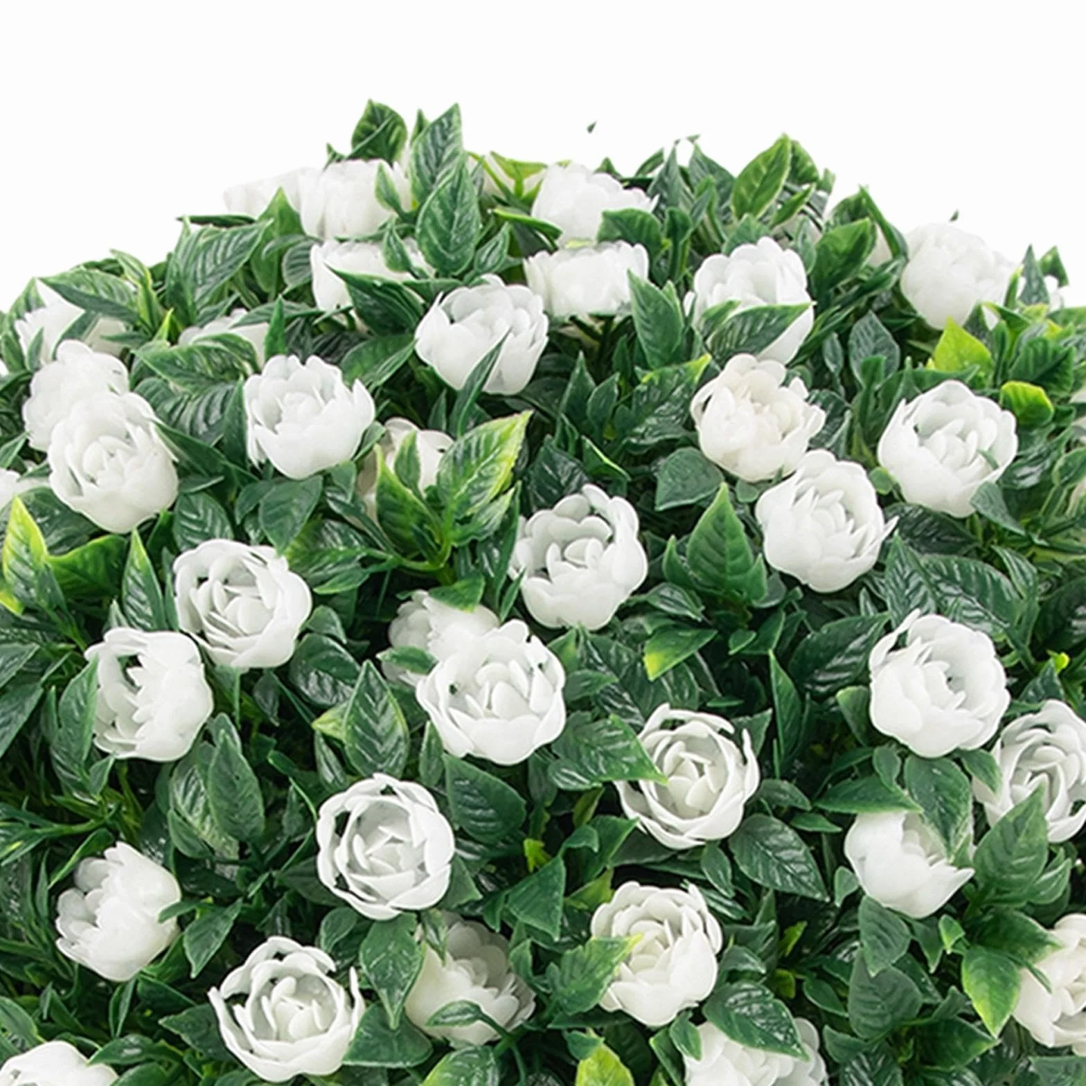 Bola Verde para balcón, 20 cm, Plantas Artificiales Decorativas para Exterior, Bola de Flores de PE, fácil Instalar y cuidar, topiarios Artificiales, decoración Techo, árbol, Estilo C