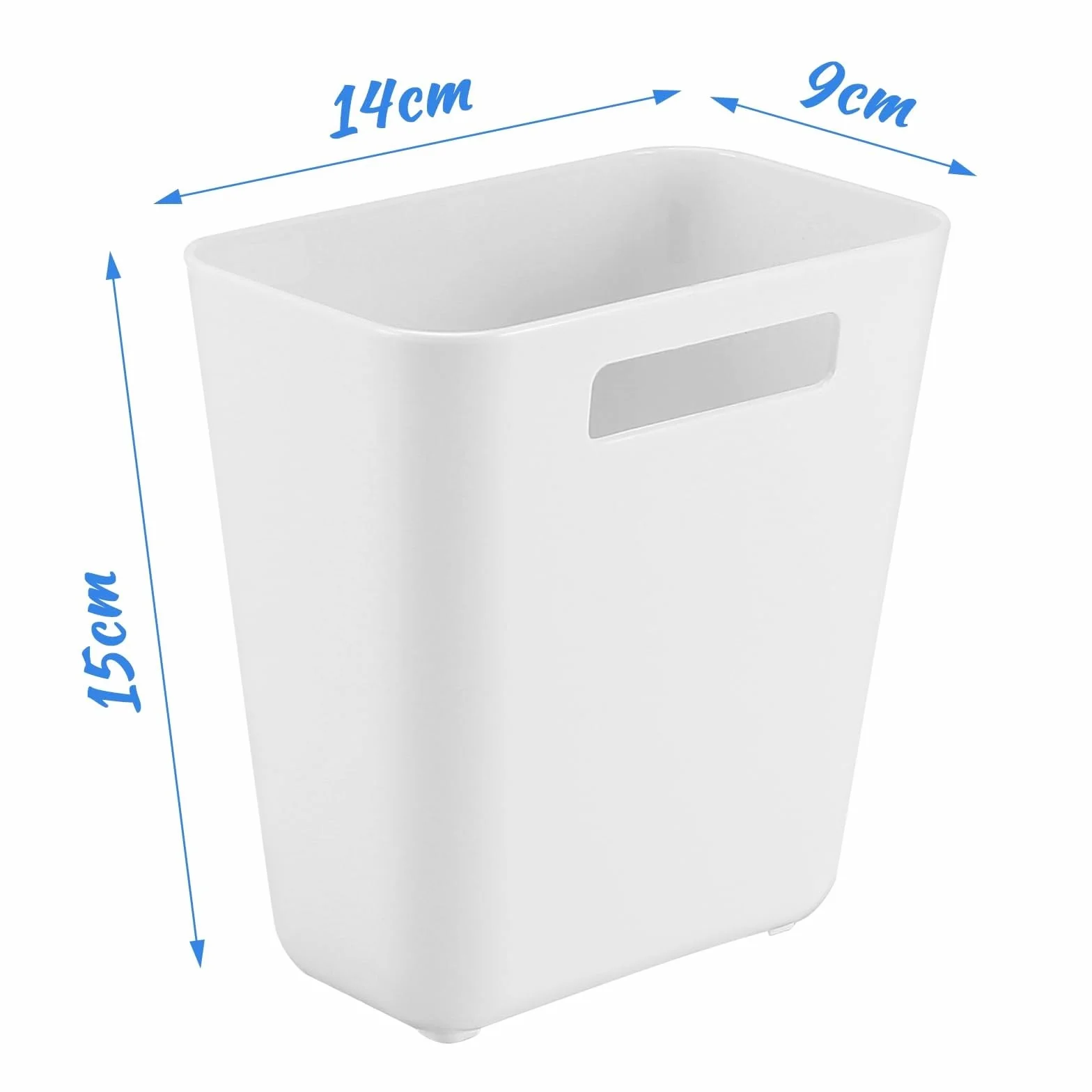 Collazoey 4 Piezas Cajas de Almacenamiento Autoadhesivas para Montar en la Pared,Caja De Almacenamiento De Puerta De Cocina,para gabinete,baño, refrigerador, Organizador de artículos pequeños