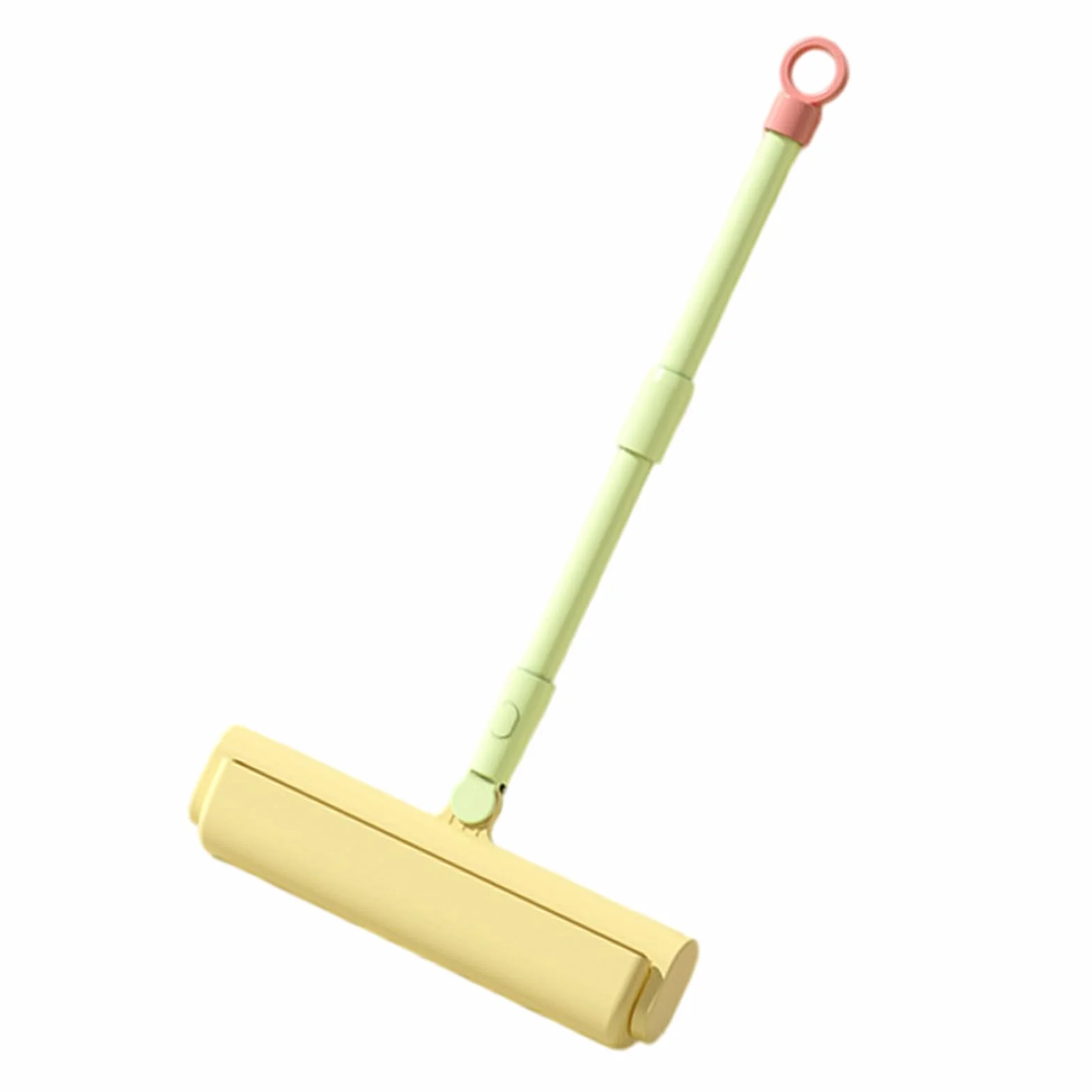 Rodillo de pelusa retráctil, mango extensible, removedor de pelo adhesivo para mascotas en muebles, suelos de coche y alfombras. Rodillo de pelo de mascotas