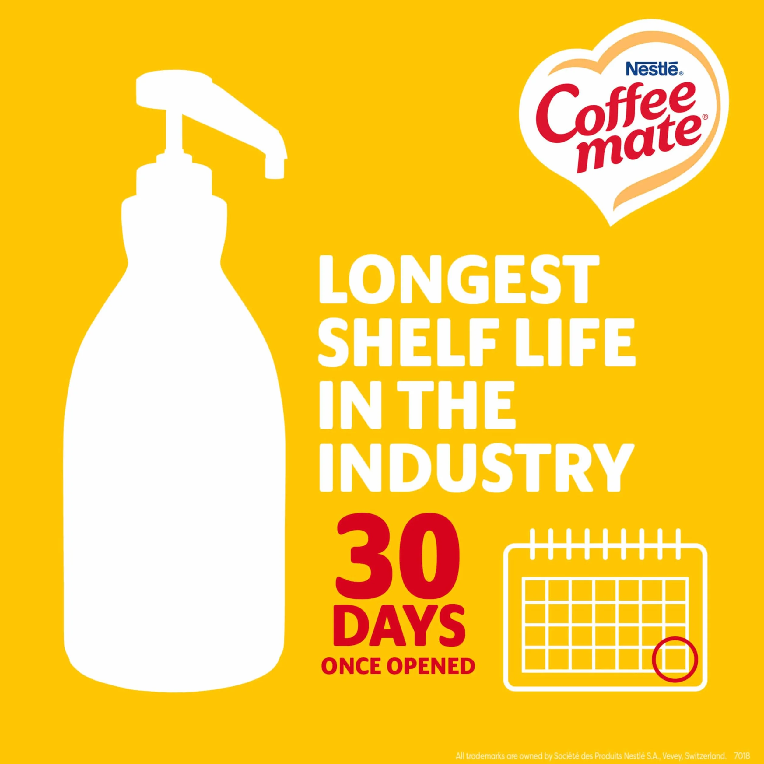 NESTLE COFFEE-MATE Coffee Creamer Hazelnut 1.5L Liquid Pump Bottle Pack of 2