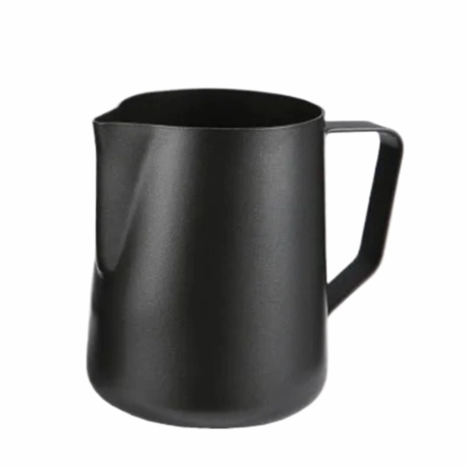 Lechera Acero Inoxidable Jarra de espuma leche acero inoxidable con revestimiento antiadherente, jarra crema capuchino artesanal Barista café(1000ml)