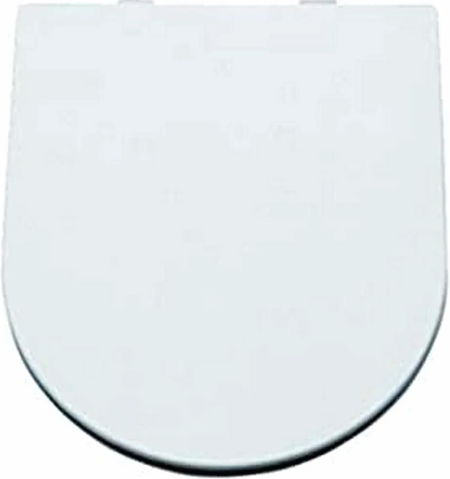 Gala Marina – Tapa y Asiento Fijo Inodoro - Forma Ovalada - Incluye Kit Fijación - Bisagras Acero Inoxidable - Fácil Limpieza - Color Blanco Compatible con Modelo Anterior a 2007