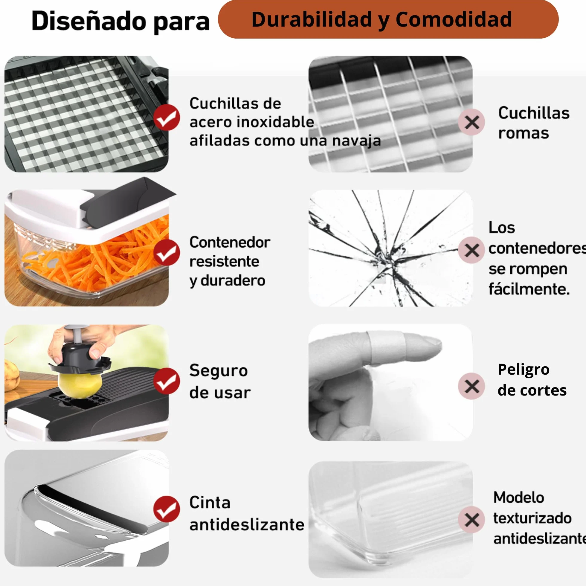 Cortador de Verduras 16 en 1, Picador de Verduras Multifuncional con Cuchillas Intercambiables, Mandolina de Cocina,Corta Verduras Manual para Cocina, Mandolina para Cortes Rápidos y Eficaces