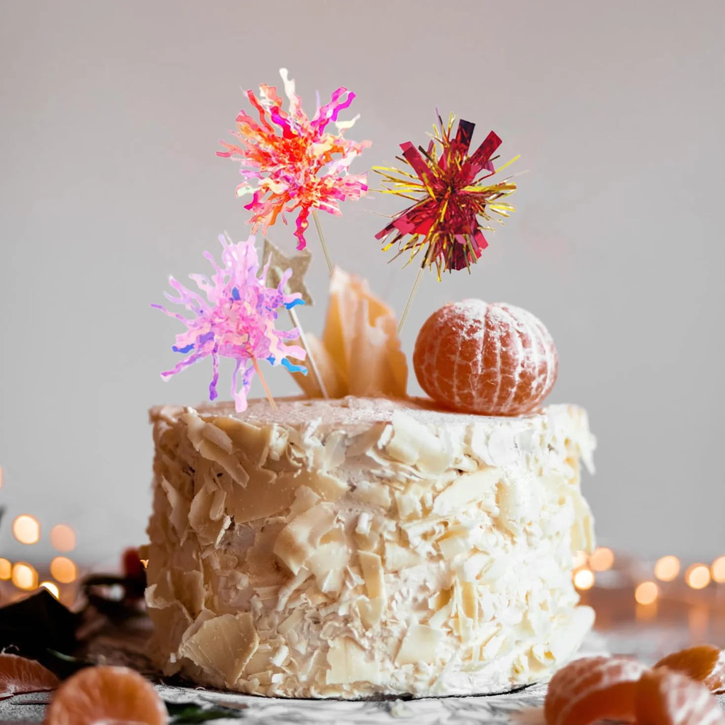 30 Palitos De Cóctel, Decoraciones Para Fiestas, Palos De Fuegos Artificiales, Palitos Para Decorar Pasteles, Palitos De Cóctel