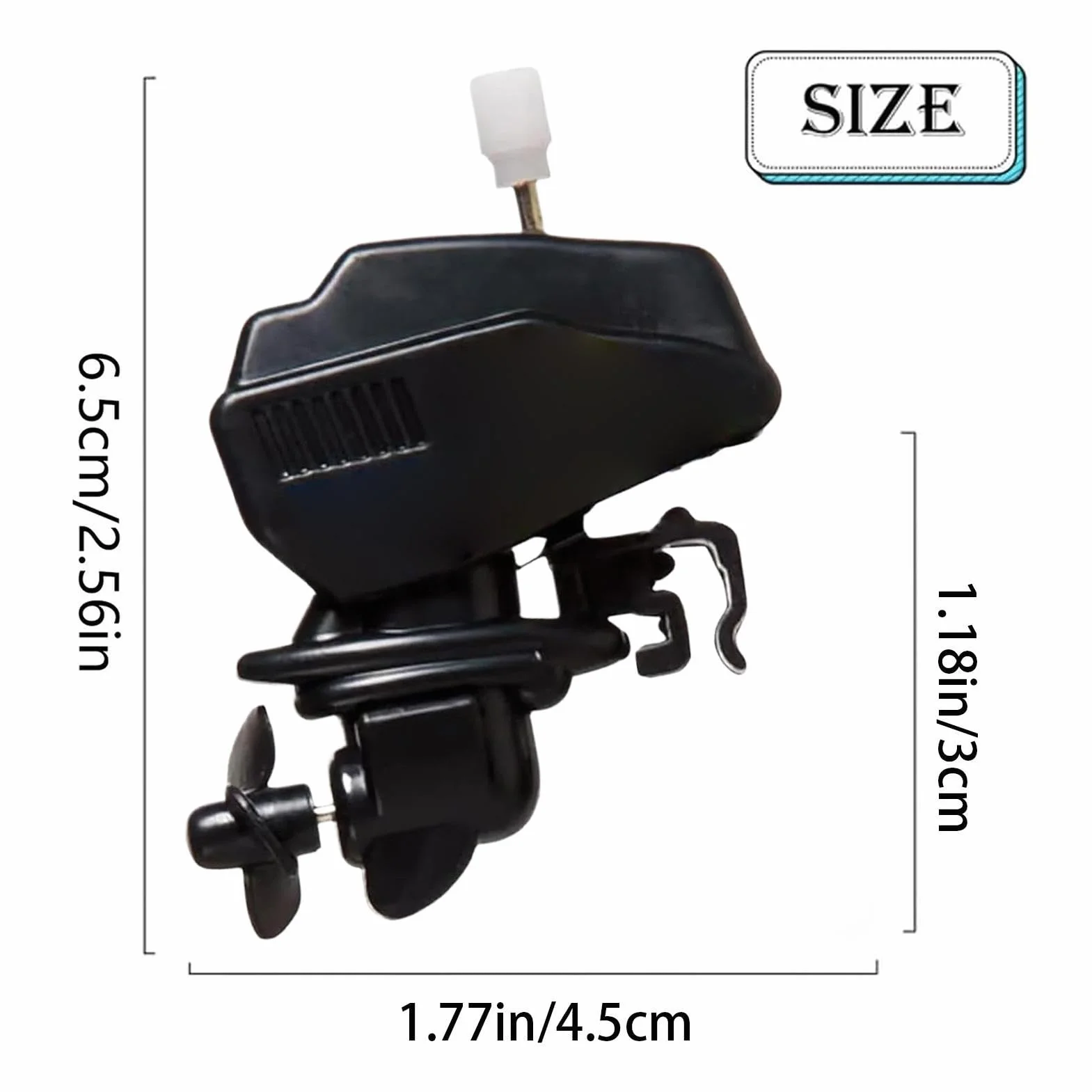 Outboard Motor Coffee Stirrer Electric Boat Shape Creative Stirring Sticks Beverage Mixing Equipment
