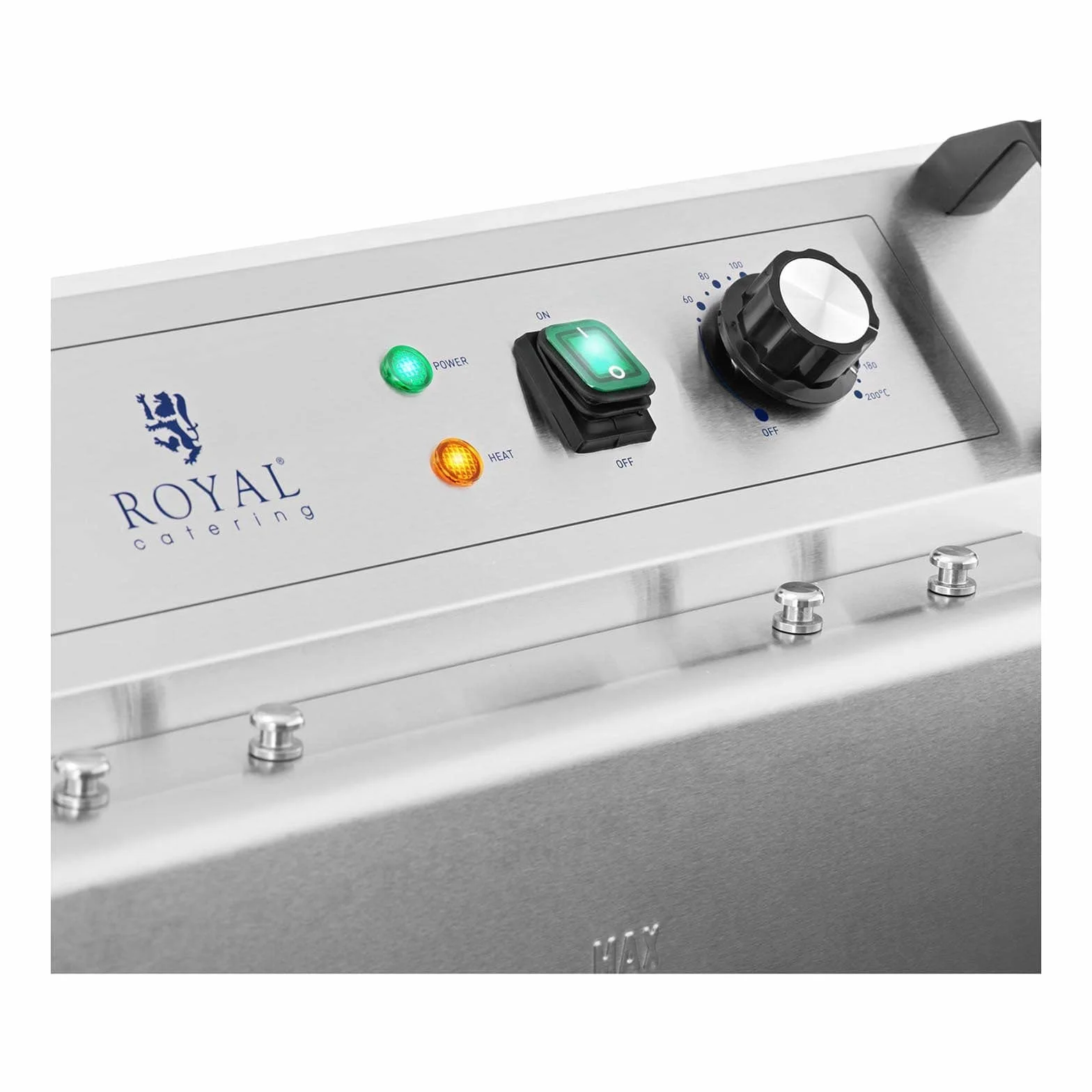 Royal Catering RCPBG 16H Freidora de pasteles 30 L 230 V para pastelería y churrería