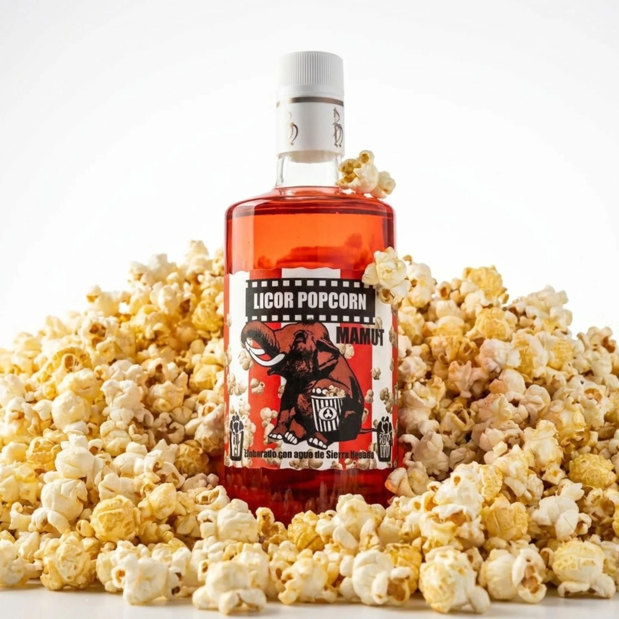 Licor premium de palomitas de maíz tostado 20% Vol. para cócteles