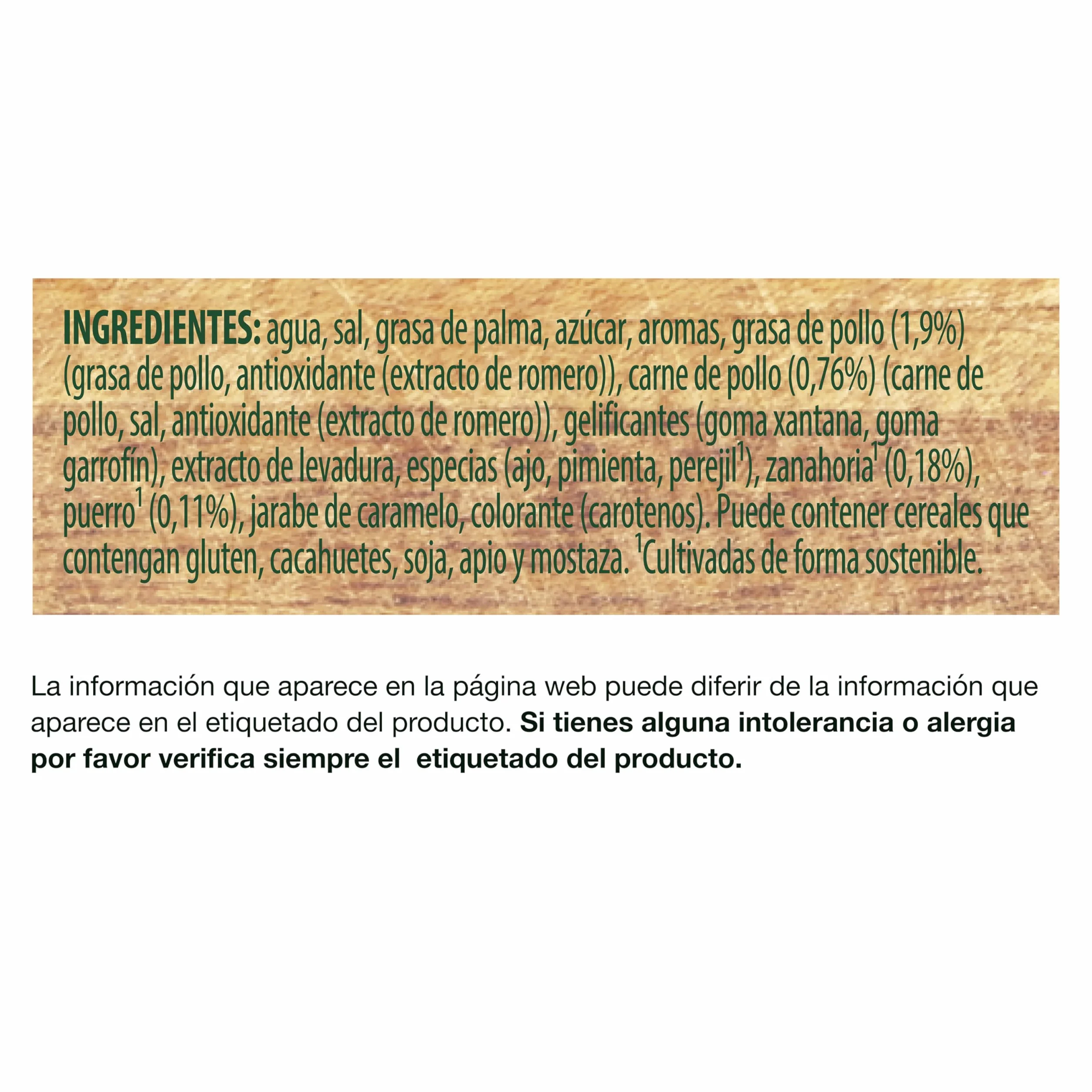 Knorr Cacitos de caldo pollo 112g pack de 8