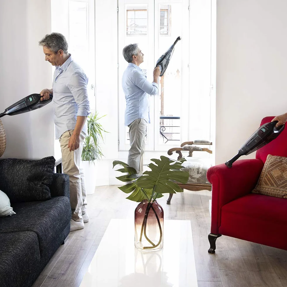 Cecotec Conga Immortal Aspirador de Mano 22,2 V ExtremeSuction Tecnología Ciclónica para Sólidos y Líquidos