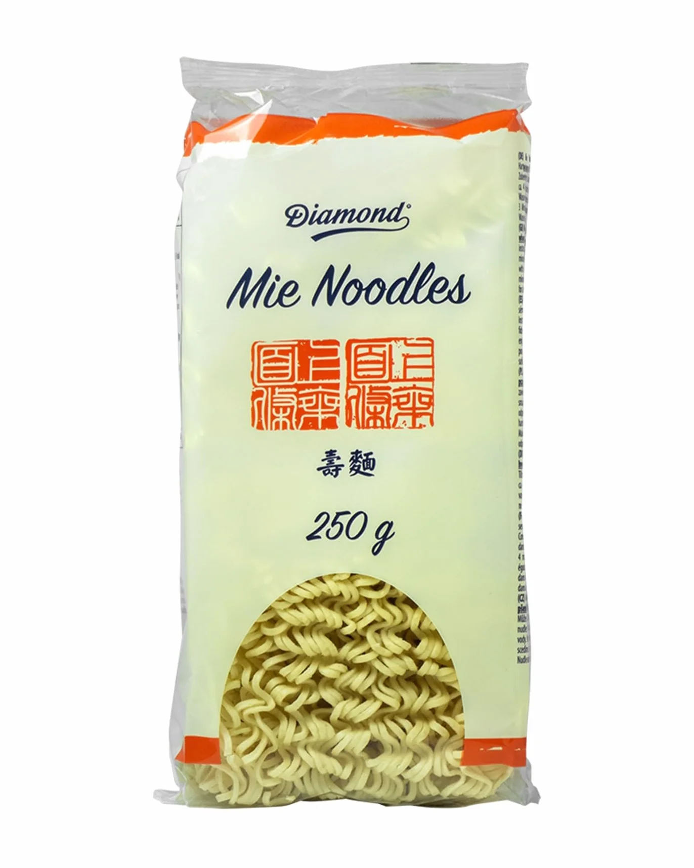 DIAMOND Fideos Mie de trigo sin huevo 250 g vegetariano