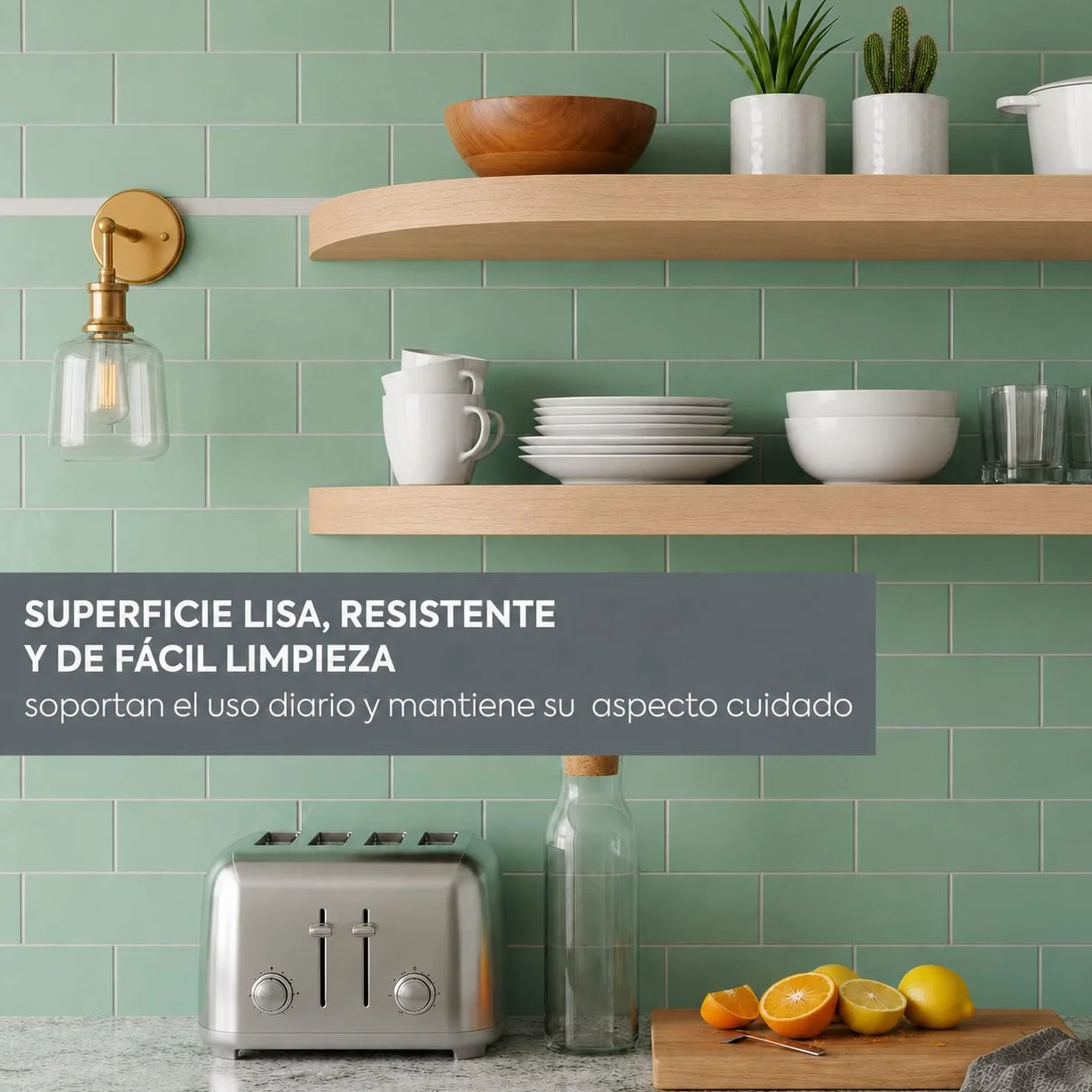HERSIG - Estante Curvo Flotante de Pared Arce Balda para Baño o Dormitorio Fijación Oculta y Resistente de hasta 10 kg - 80x23,5 cm