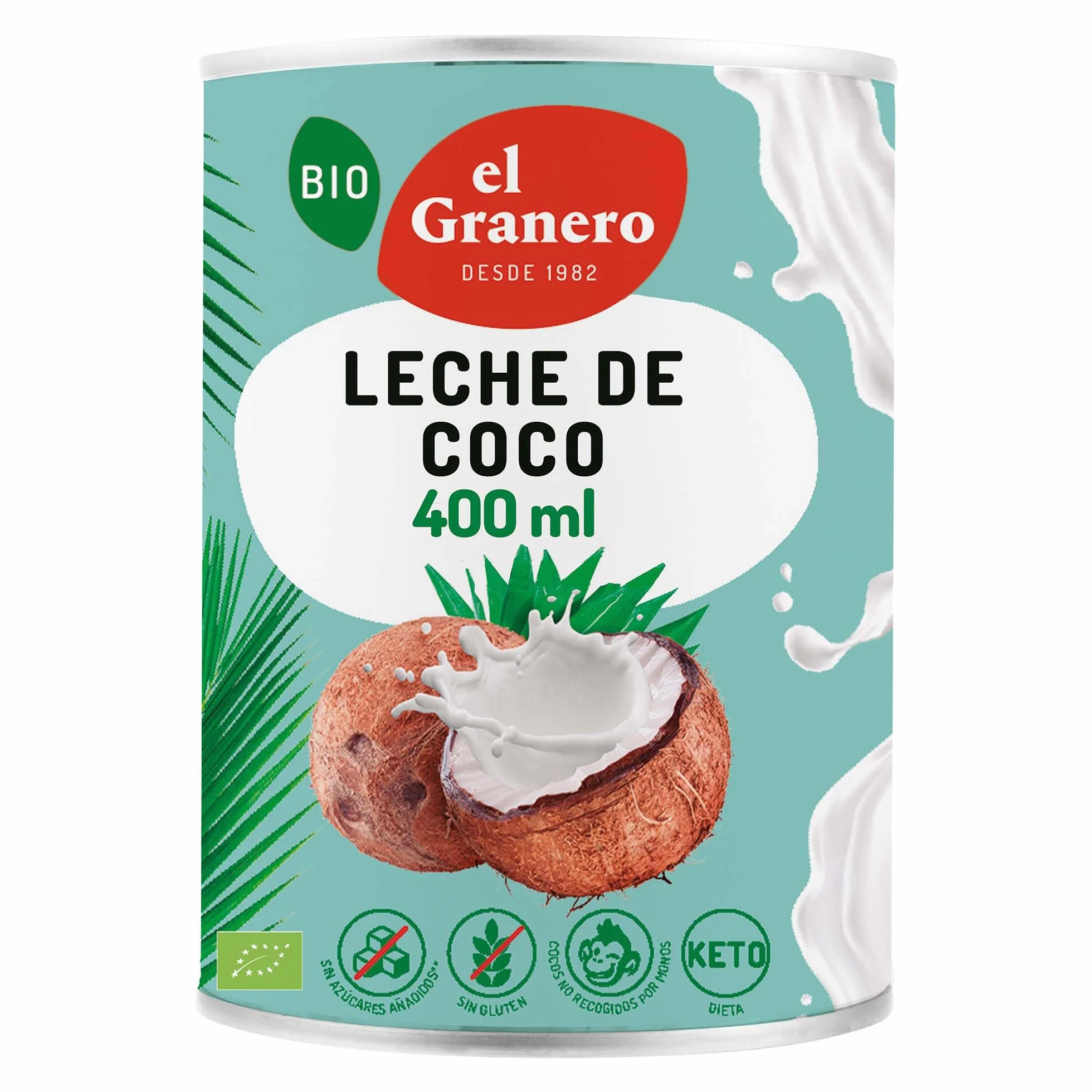 El Granero Integral Leche De Coco Bio 400 Ml