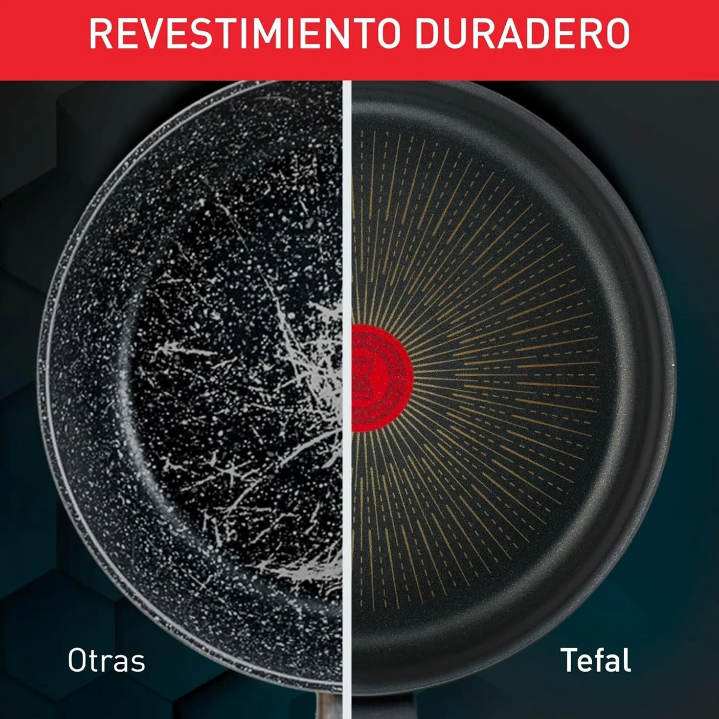 Tefal Unlimited On Sartén 20 cm Antiadherente Titanio Inducción Thermo-signal