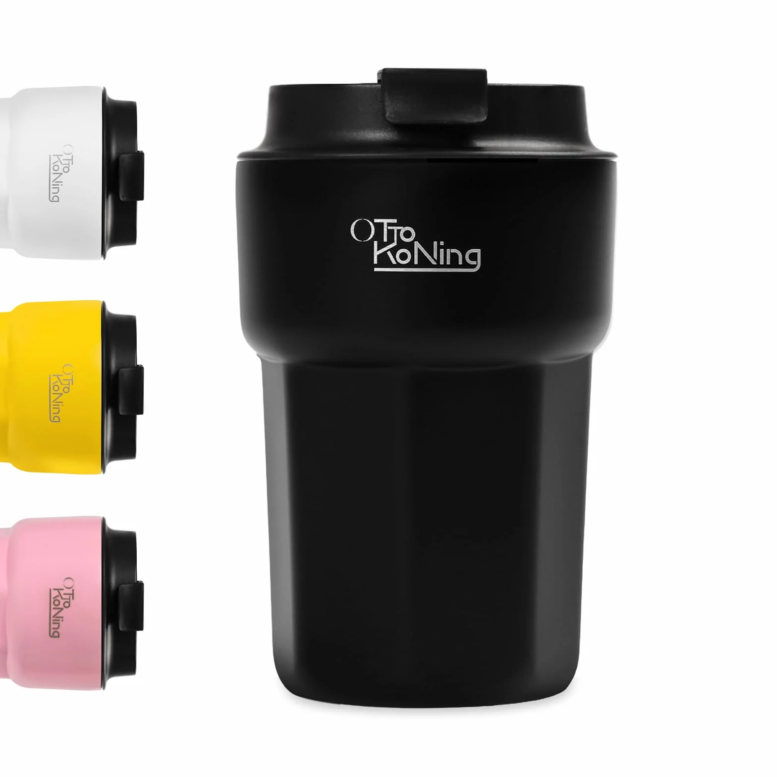 Otto Koning Termo Café 350ml. Taza de Café 100% a Prueba de Fugas, de Acero Inox sin BPA. Vaso Termo Café para llevar, Vaso Térmico para café, agua, té caliente y frío