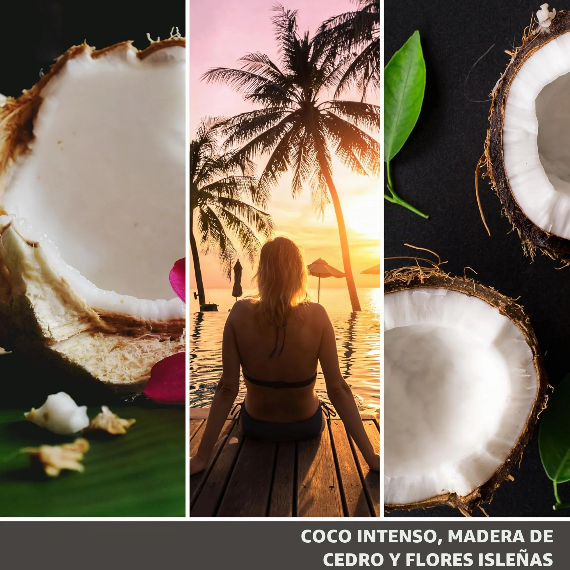 Yankee Candle Black Coconut vela tarro grande larga duración hasta 150 h regalo mujer