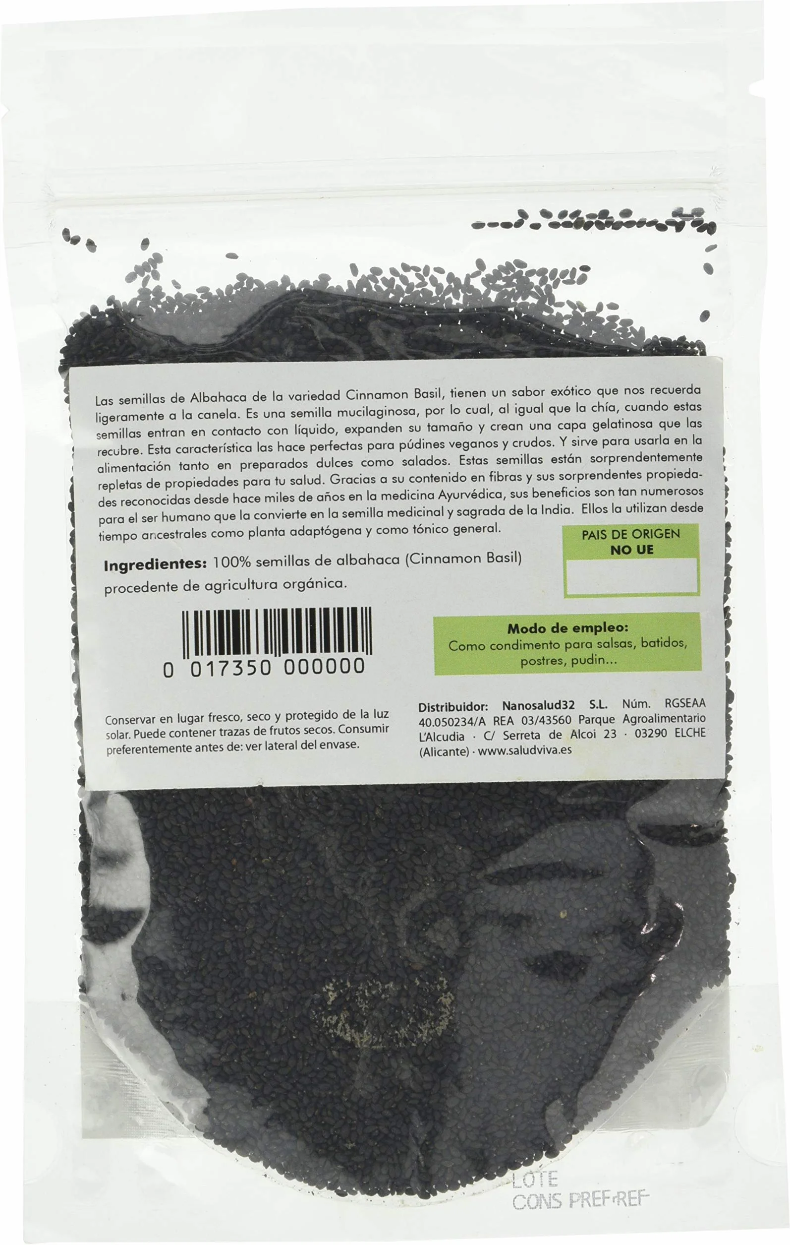 Salud Viva Huesos De Albaricoque Germinado 200 g