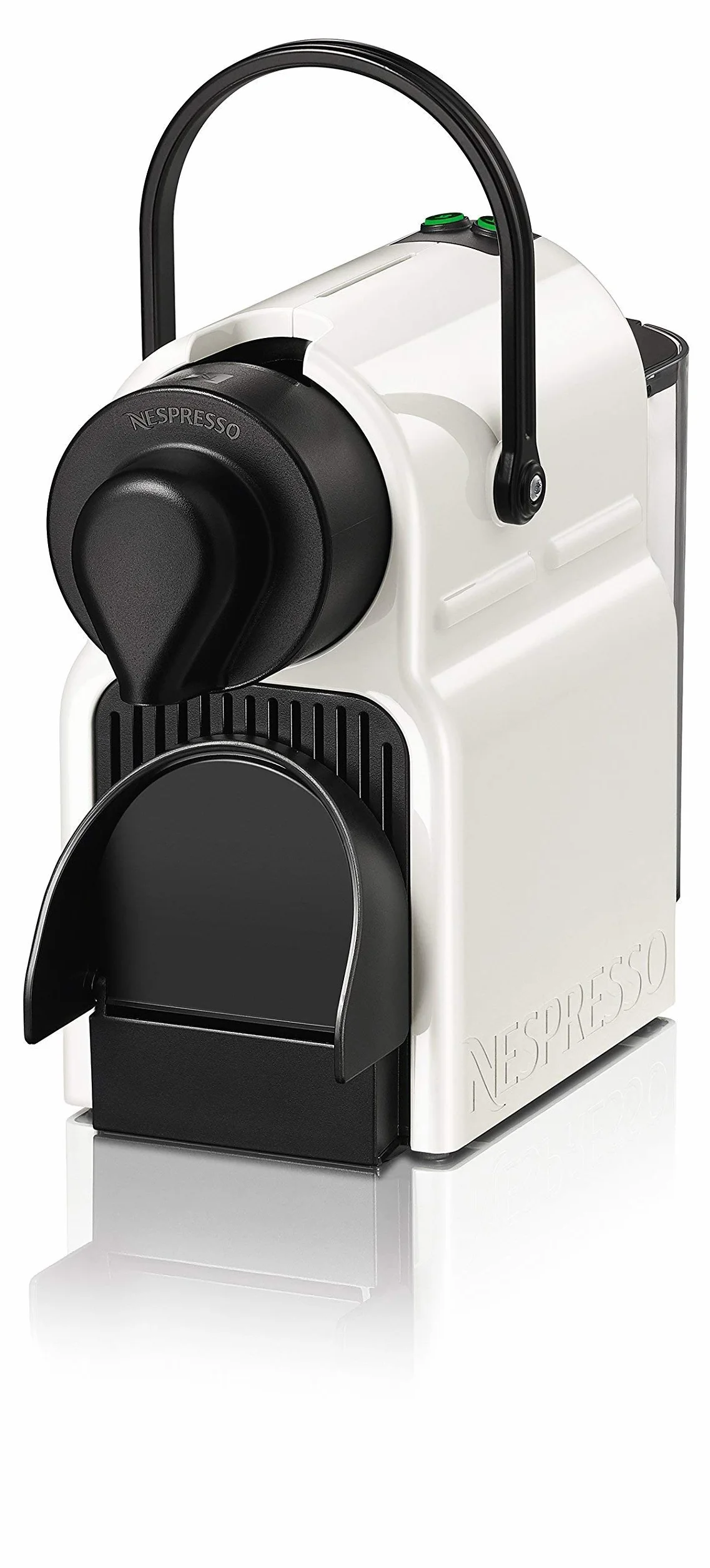 Nespresso Krups Inissia XN1001 Cafetera Monodosis 19 Bares Blanco Reacondicionado