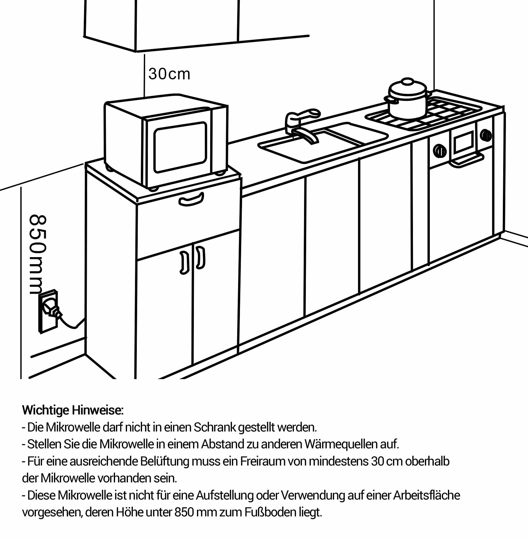 Bauknecht MW 39 WSL - Combinación de parrilla y microondas / función Crisp / 700 W / 13 L / Diseño compacto para ahorrar espacio en esquinas, parrilla de 700 W / función de cocción al vapor