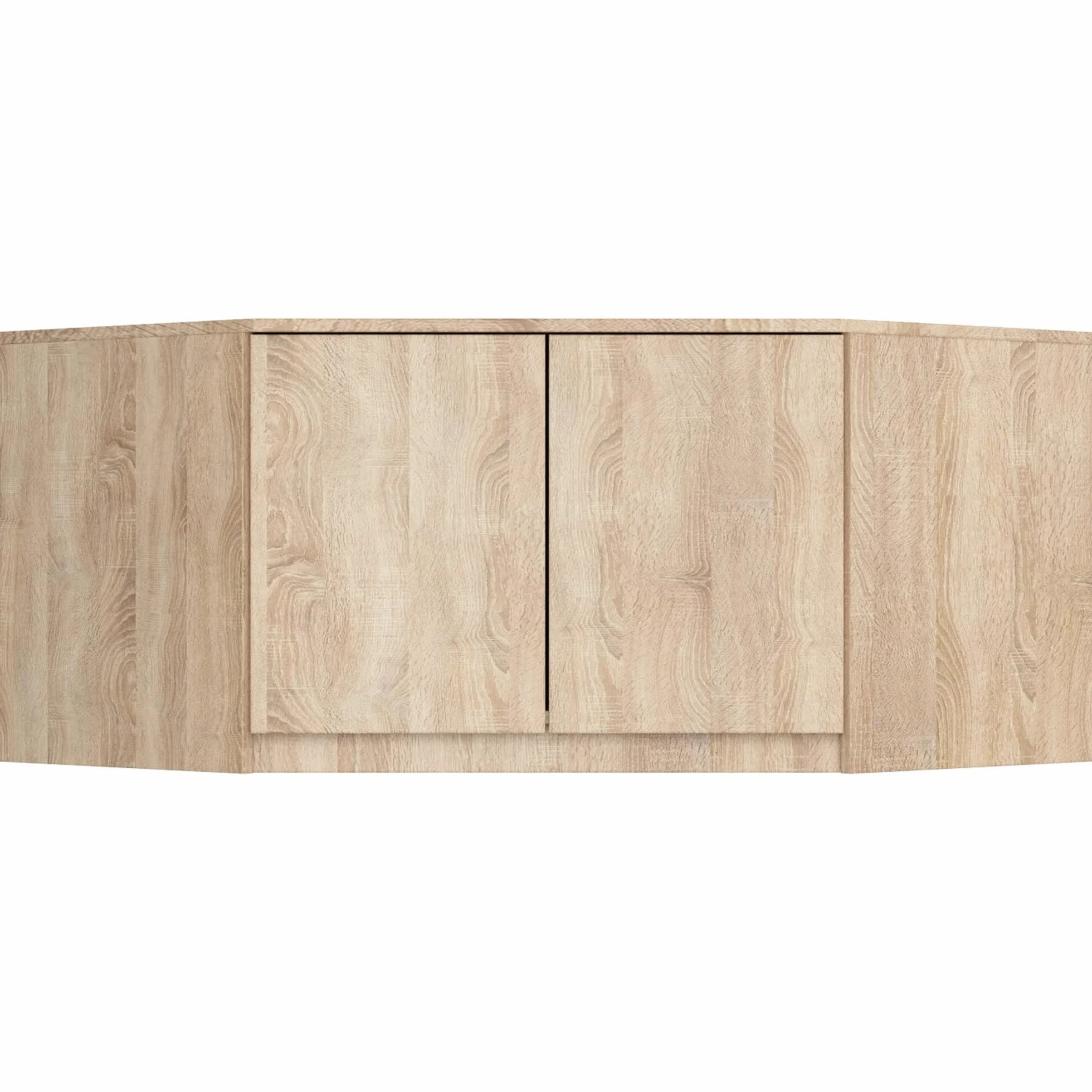 Altillo para armario AKORD S100 Roble Sonoma 100 cm 2 puertas 3 estantes 100x50x55 cm