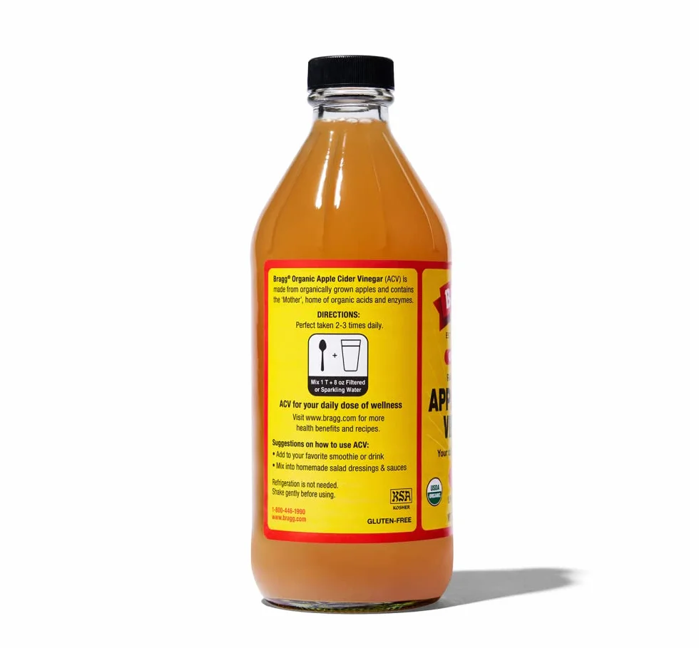 Bragg Vinagre de sidra de manzana con madre 473 ml